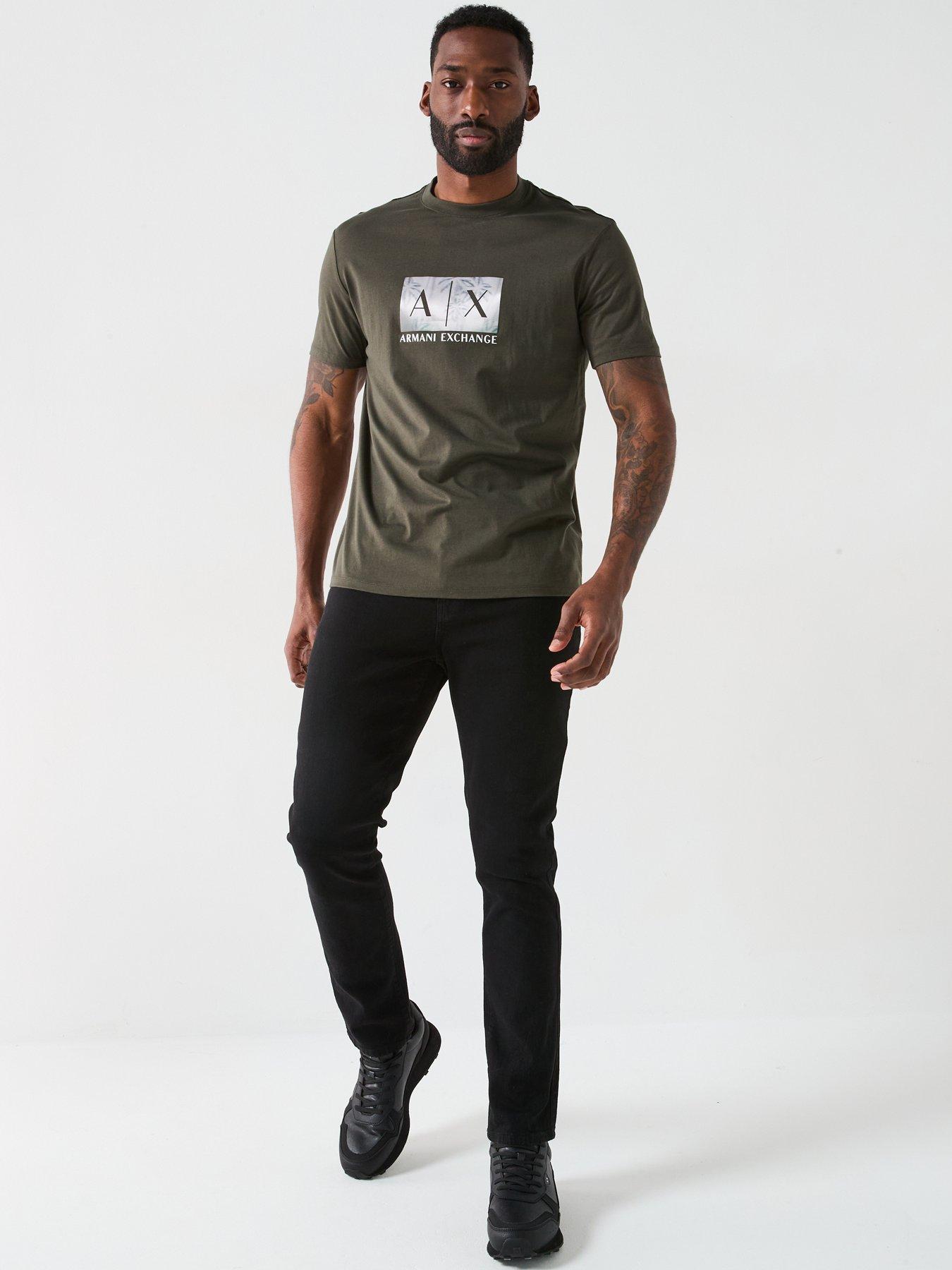armani-exchange-printed-logo-t-shirt-dark-khakiback