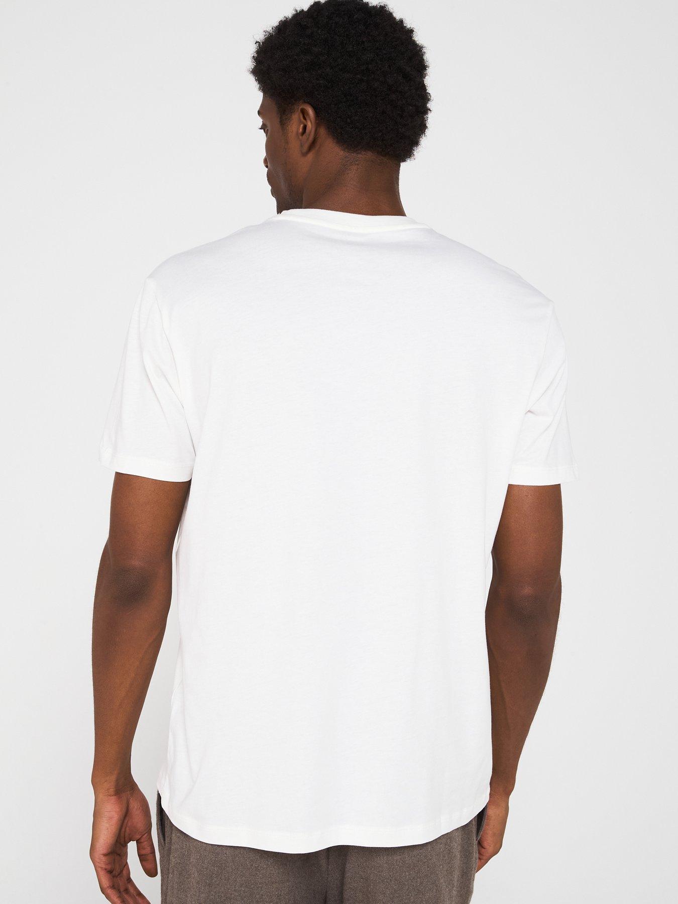 armani-exchange-embroidered-logo-t-shirt-whitestillFront