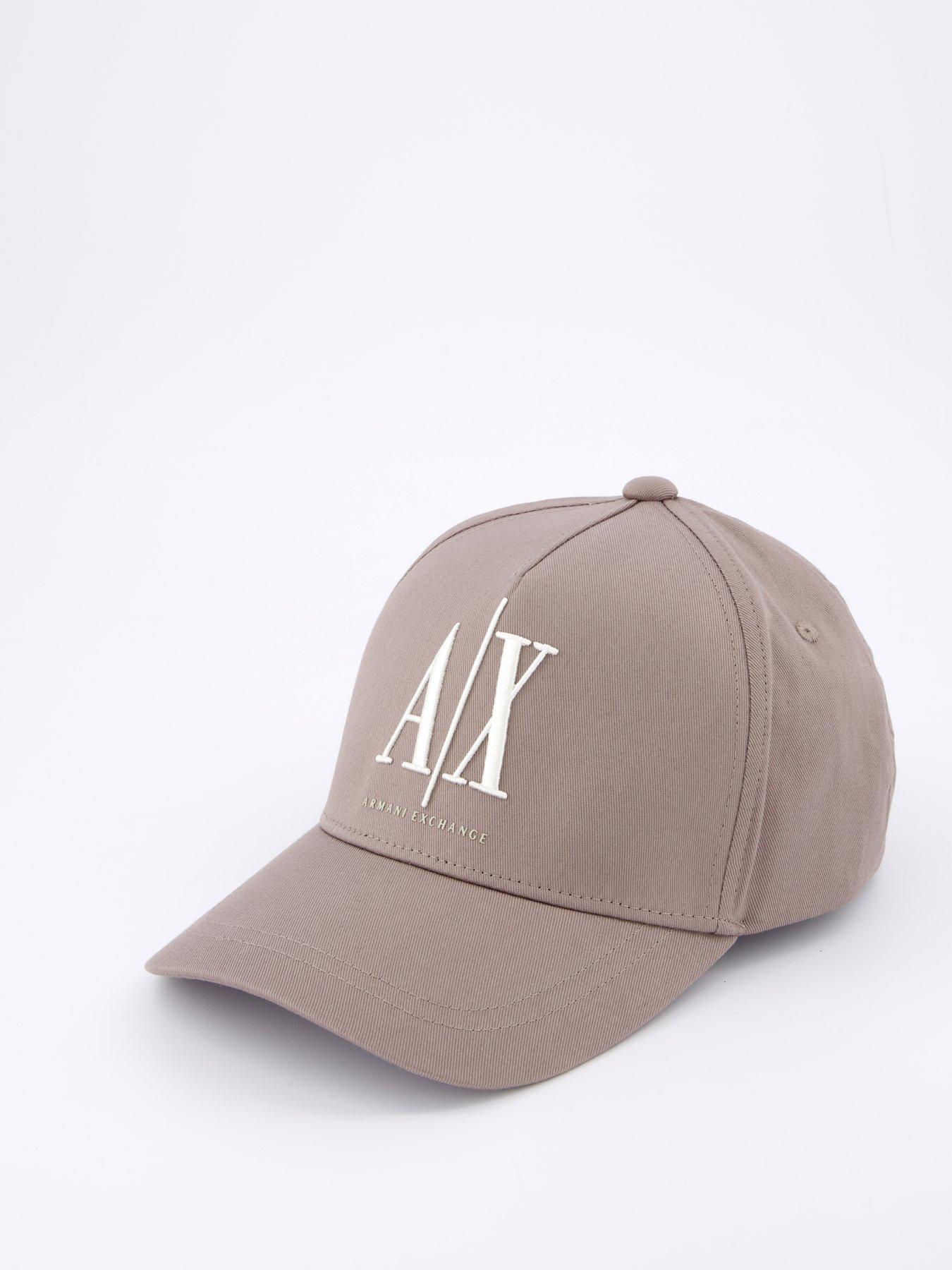 Image 2 of 4 of Armani Exchange Logo Baseball Cap - Light Brown