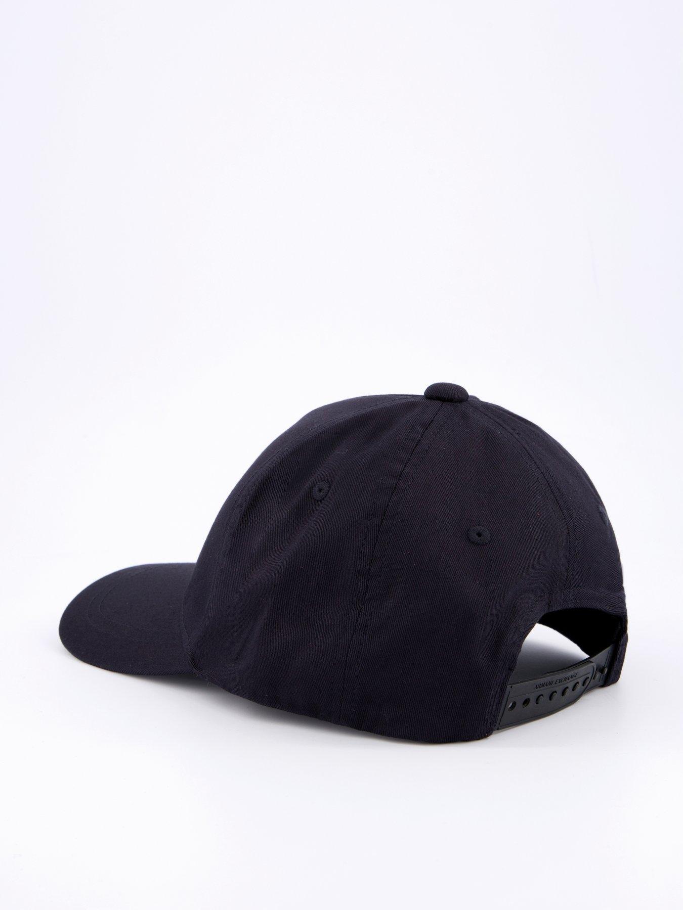 Image 4 of 4 of Armani Exchange Logo Baseball Cap - Navy