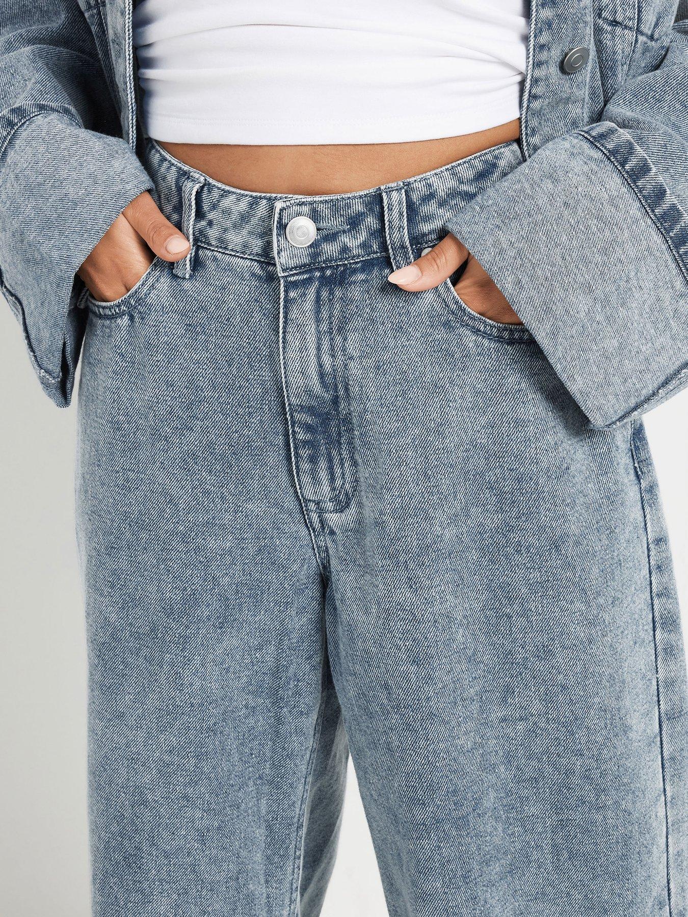 pixiegirl-petite-fold-over-jeans-blueoutfit