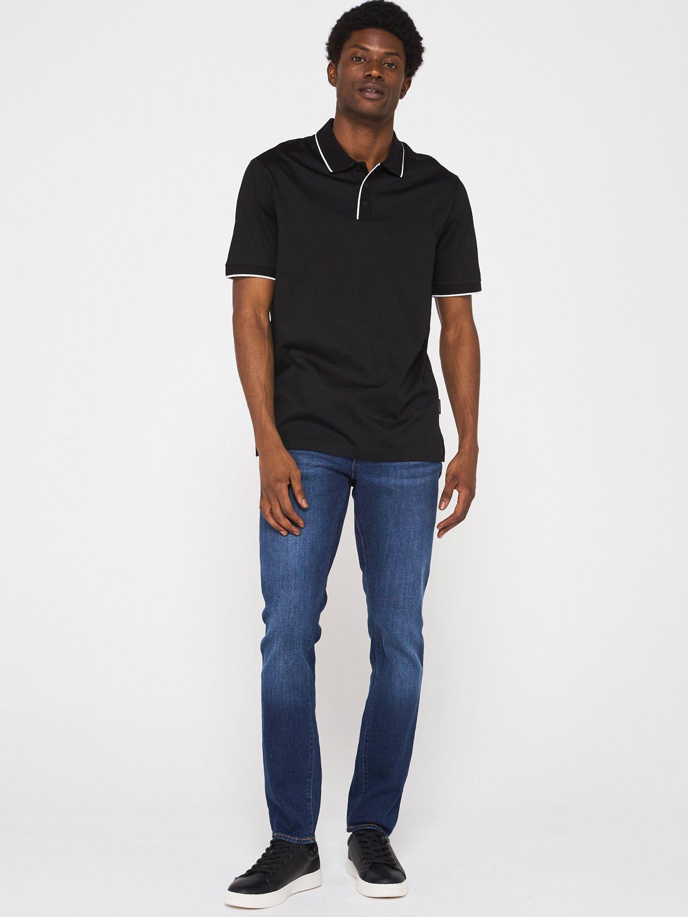 armani-exchange-tipped-polo-shirt-black-blackback