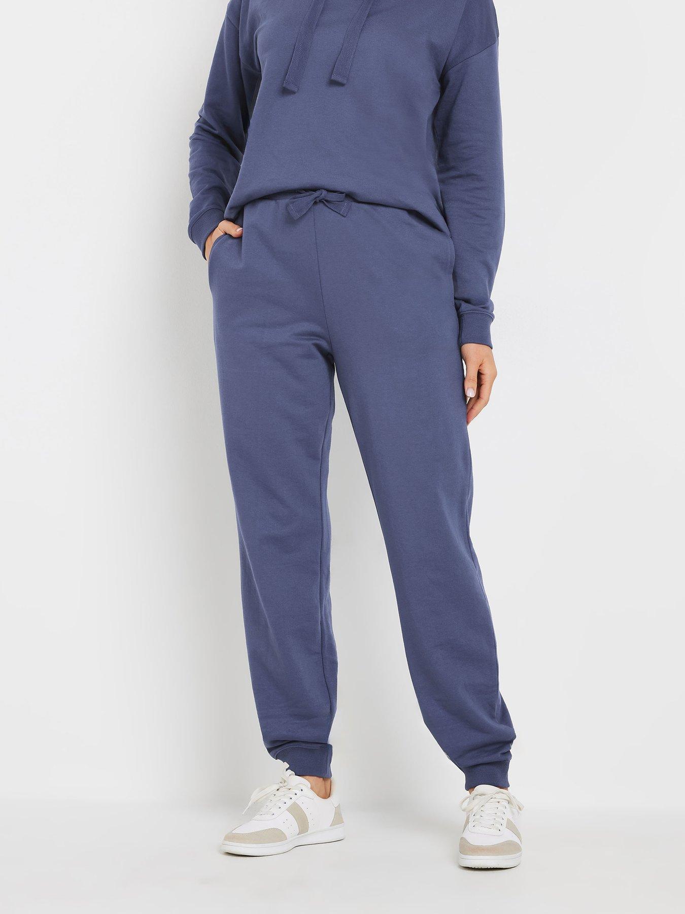 Long Tall Sally Drawcord Cuffed Jogger 36" - Blue