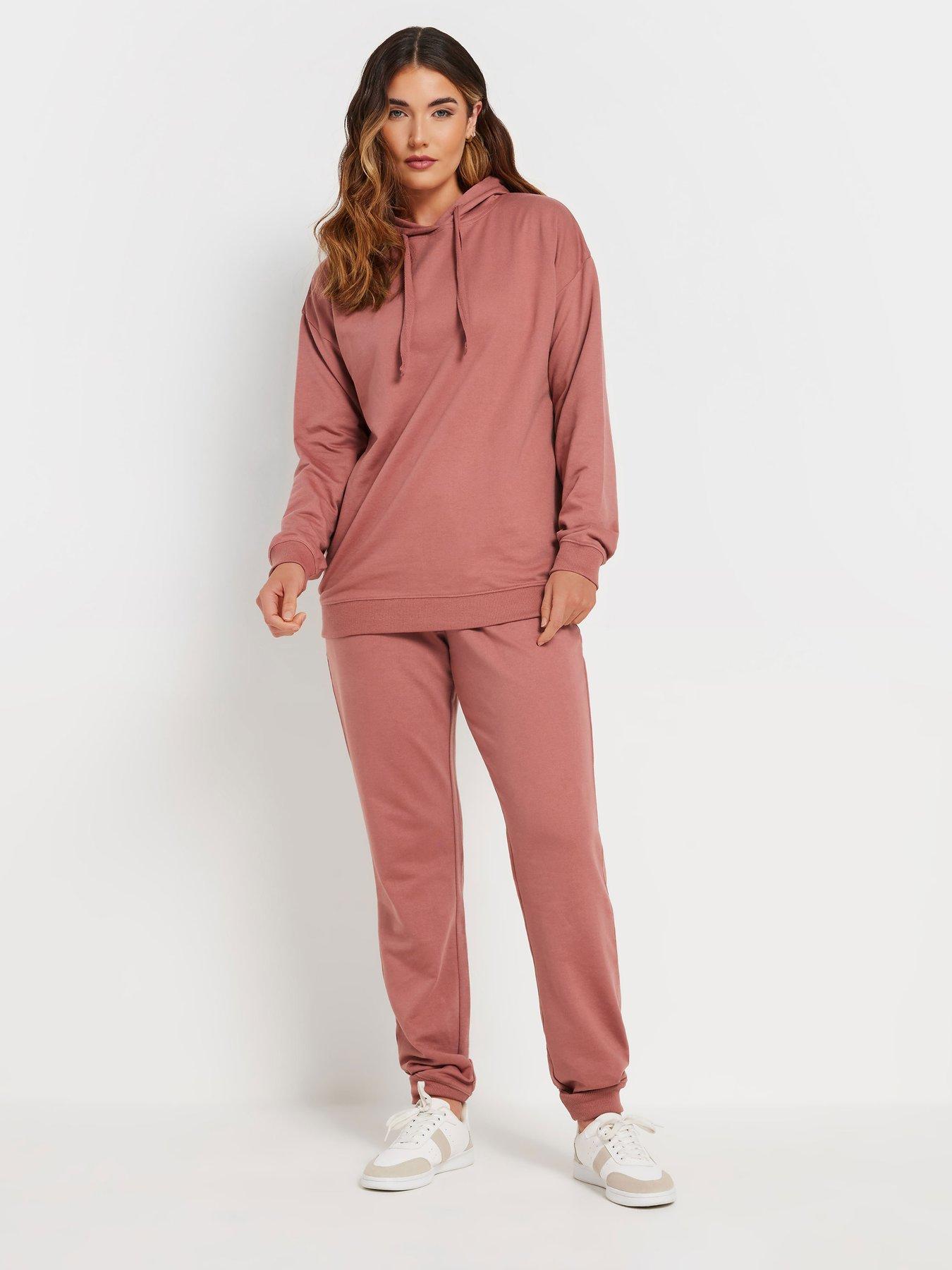 Image 3 of 4 of Long Tall Sally Drawcord Cuffed Jogger 34" - Pink