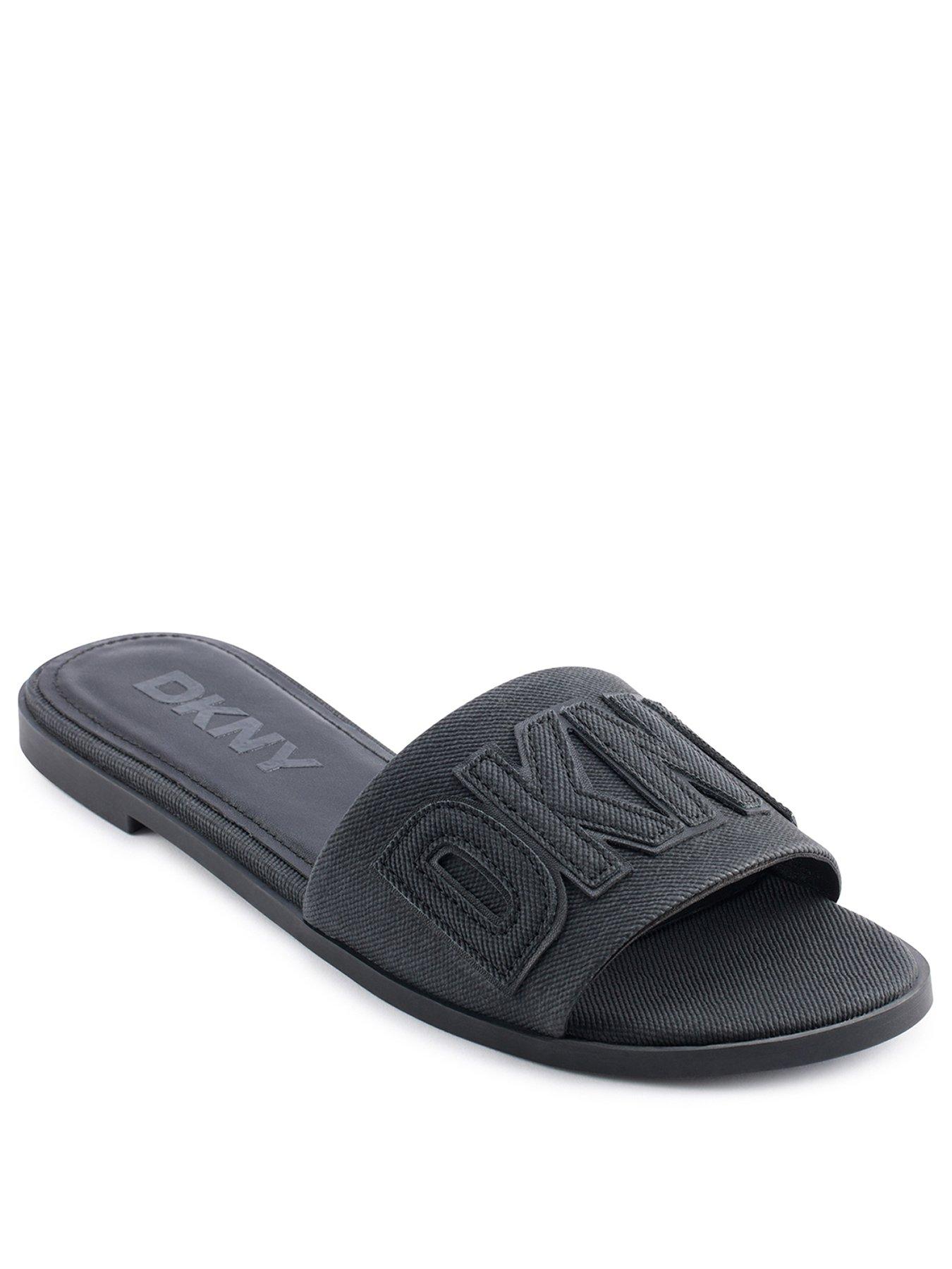 dkny-wilow-flat-sliders-blackstillFront