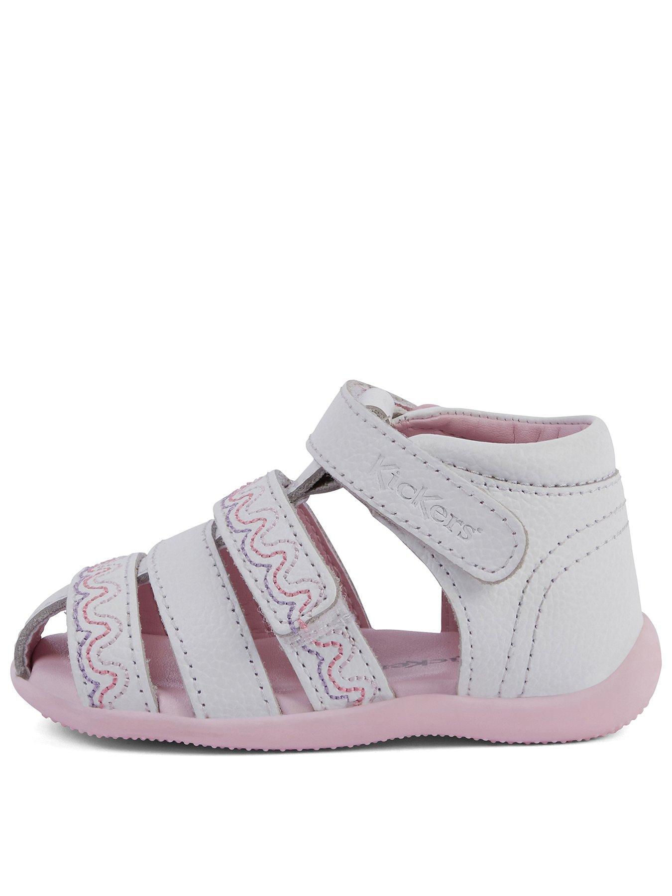 undefined Wriggle Sandal Baby Wave Leather Boot - White