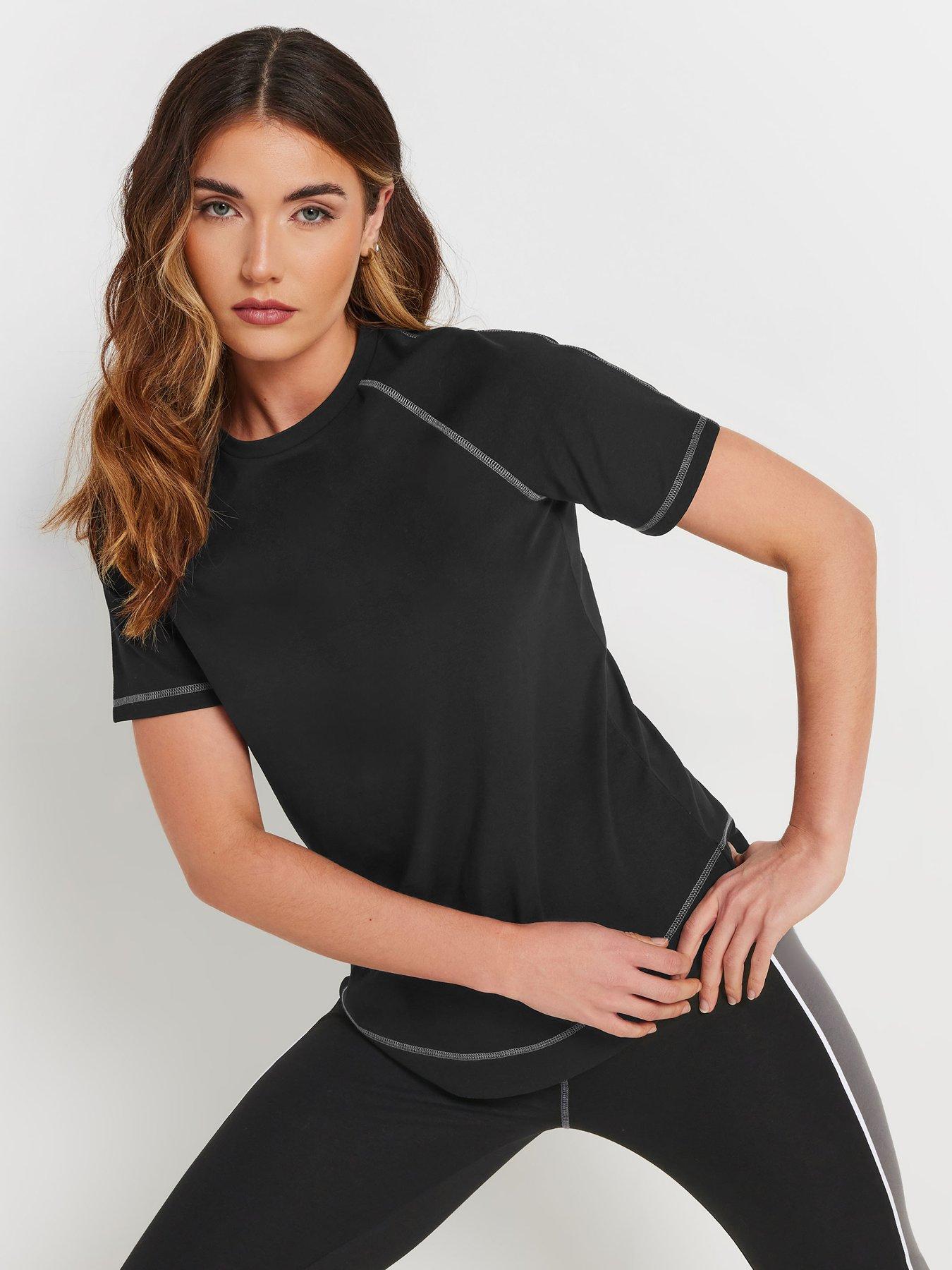 long-tall-sally-active-short-sleeve-curved-hem-t-shirt-blackoutfit