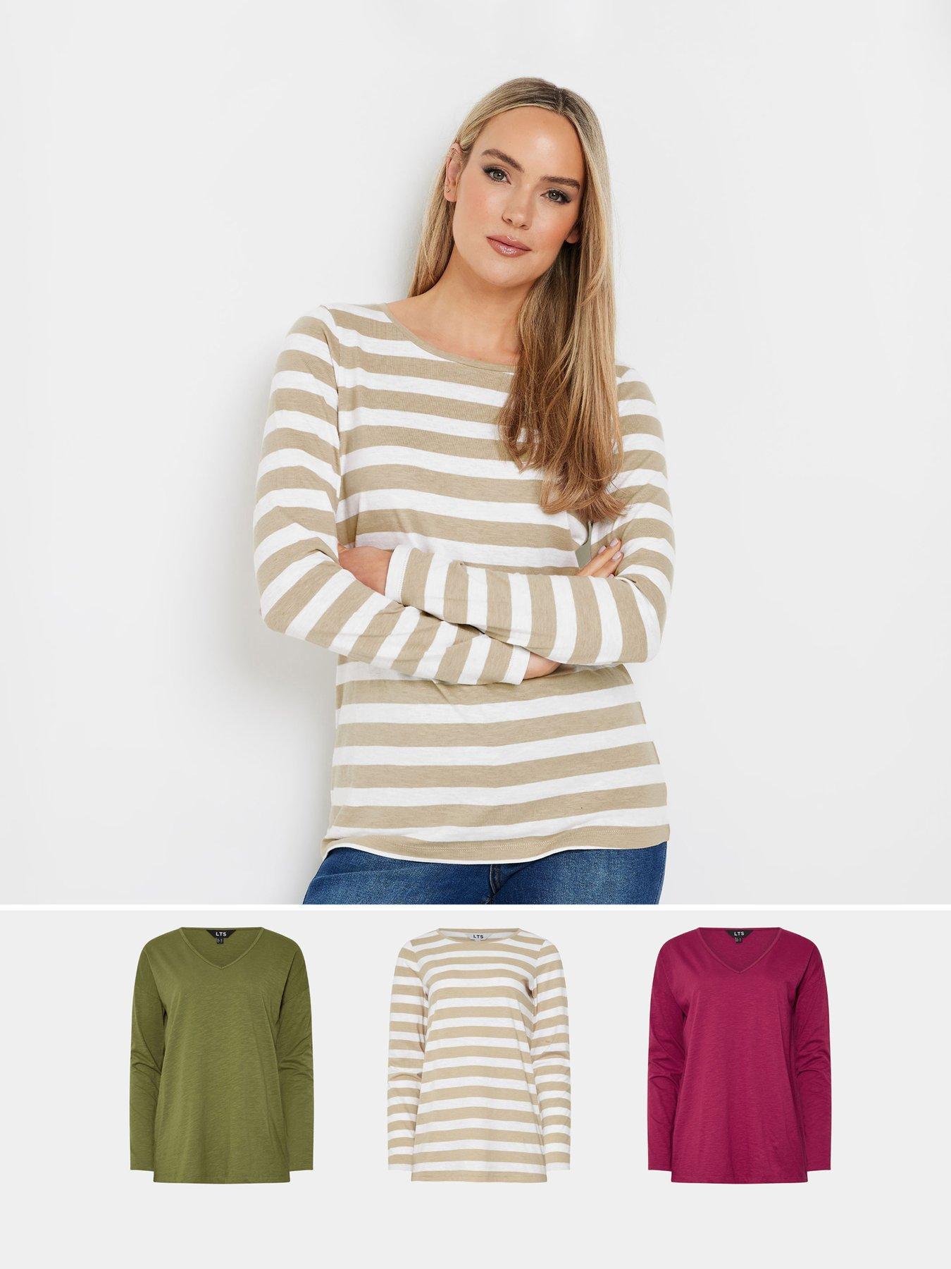 long-tall-sally-tall-3-pack-shorts-green