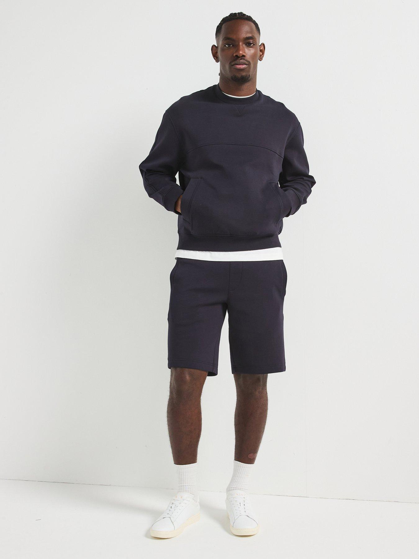 Image 3 of 6 of Armani Exchange Blue Edition Crew Neck Sweat - Navy