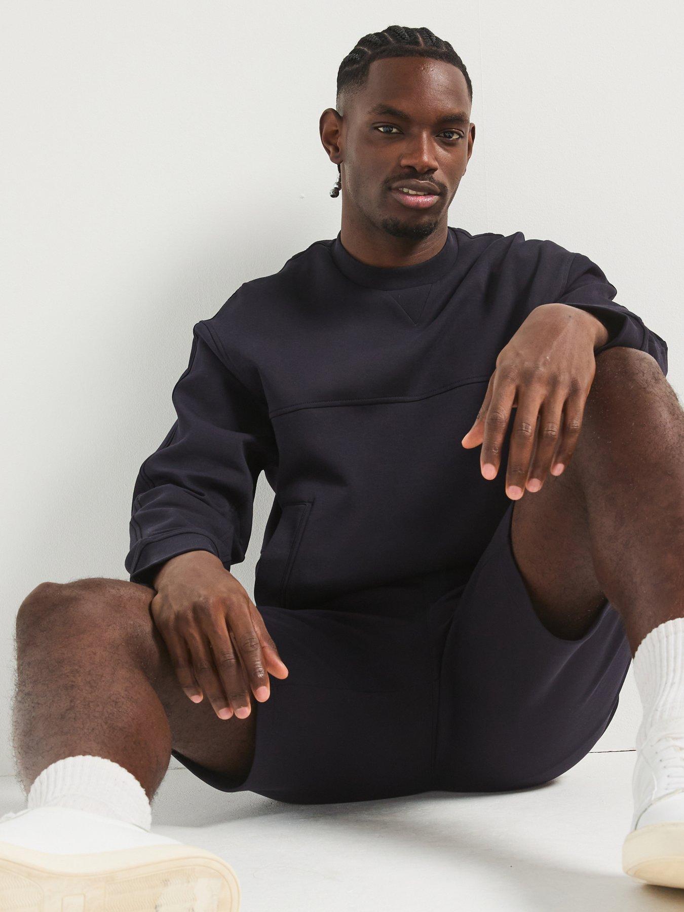 Image 6 of 6 of Armani Exchange Blue Edition Crew Neck Sweat - Navy