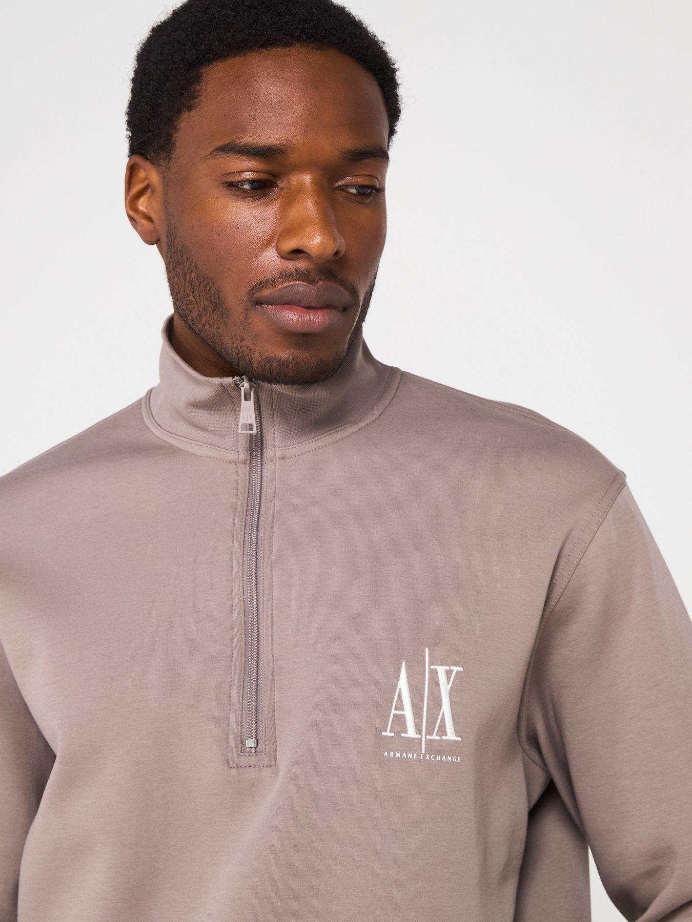 armani-exchange-icon-project-14-zip-sweat-top-beigedetail