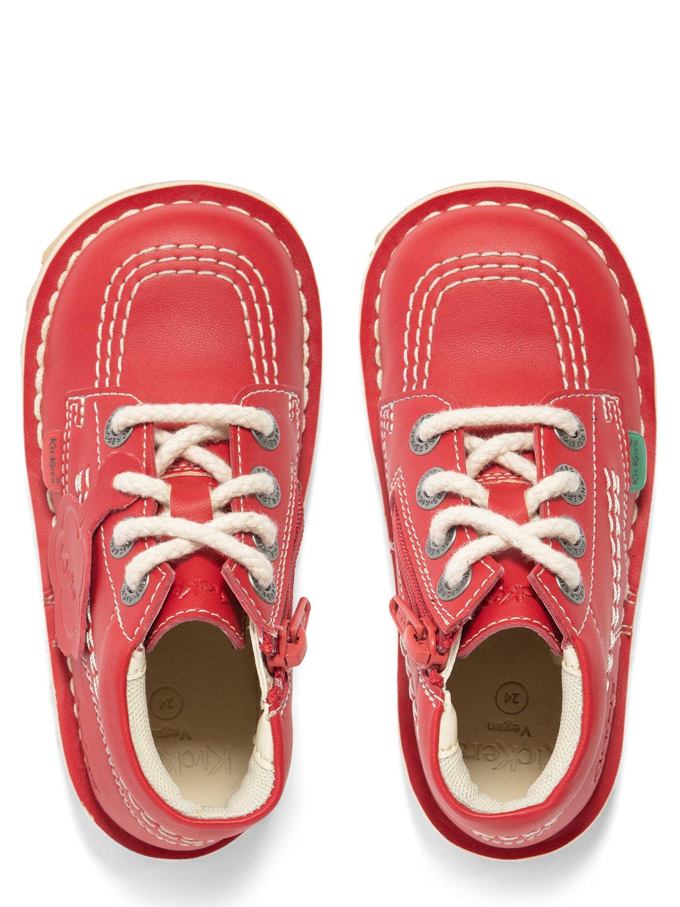Kickers Schuh Crib Shoes Kickers Kick Hi Zip Shoes Red Very Ireland