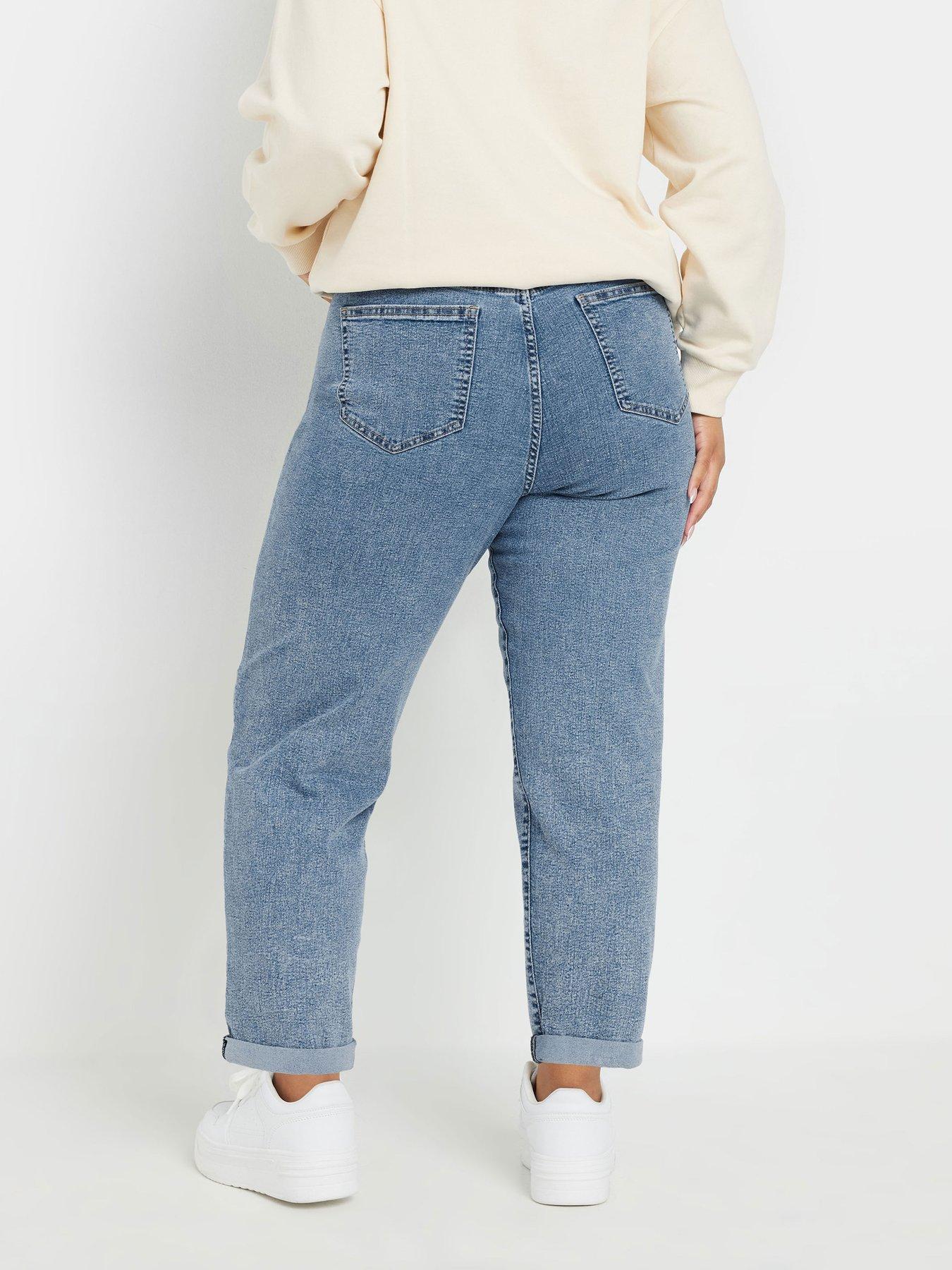 yours-curve-boyfriend-jean-bluestillFront
