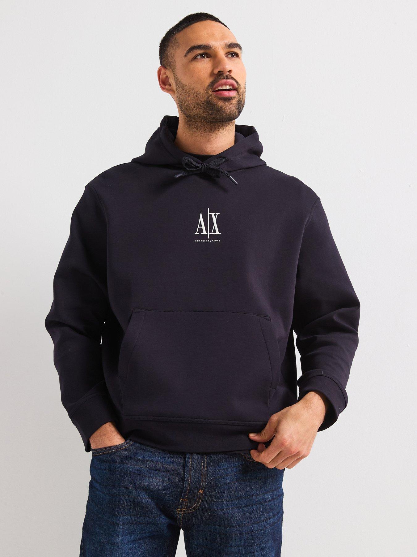 Armani Exchange Icon Project Hoodie - Navy
