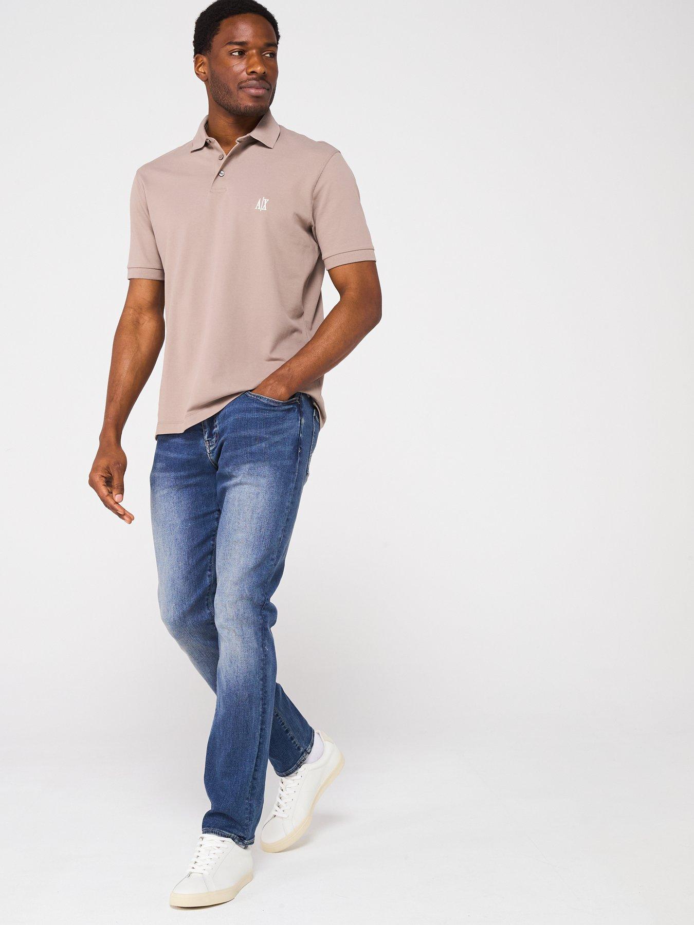 Image 3 of 5 of Armani Exchange Slim Fit Jeans - Mid Wash