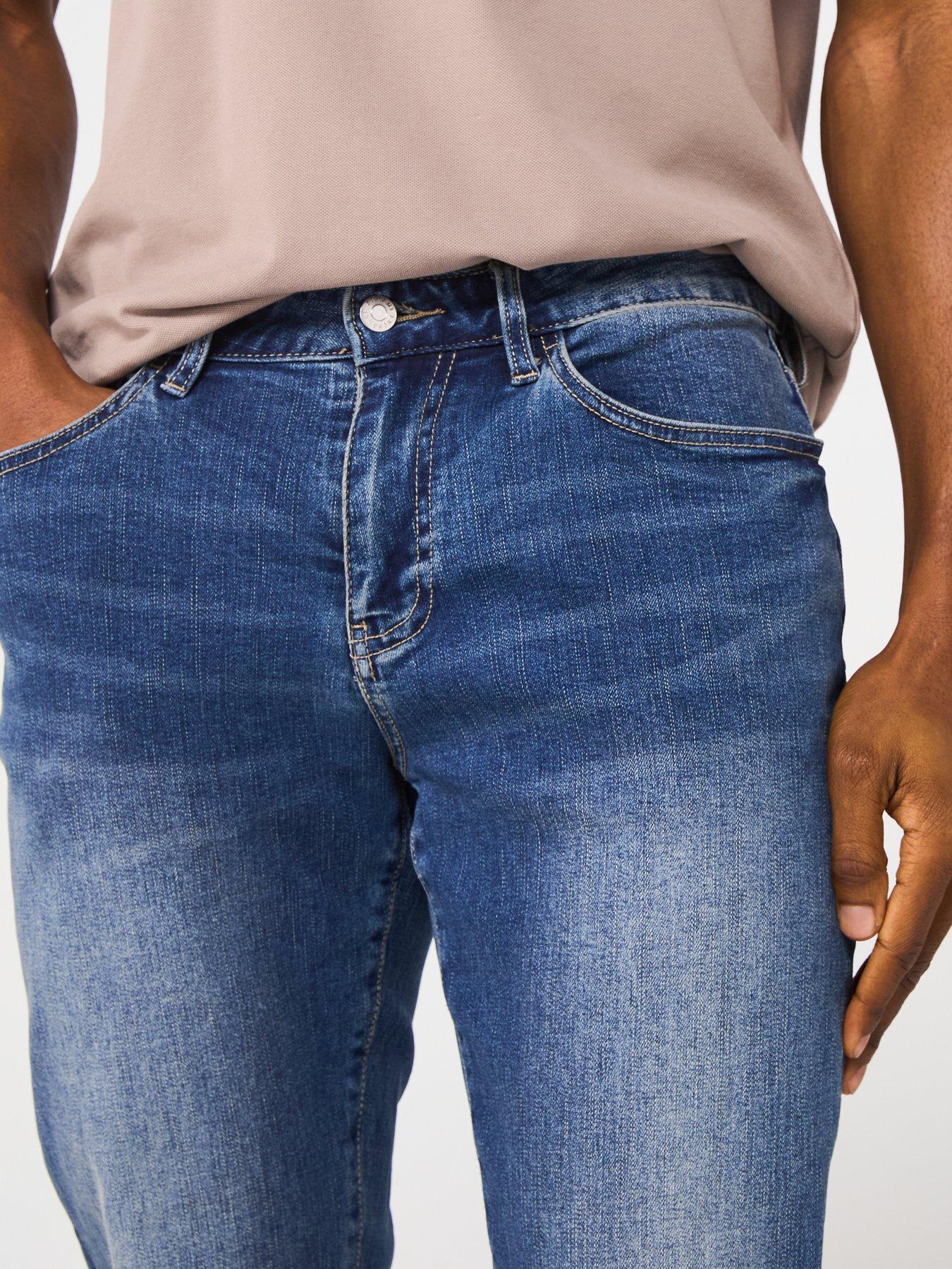 Image 5 of 5 of Armani Exchange Slim Fit Jeans - Mid Wash