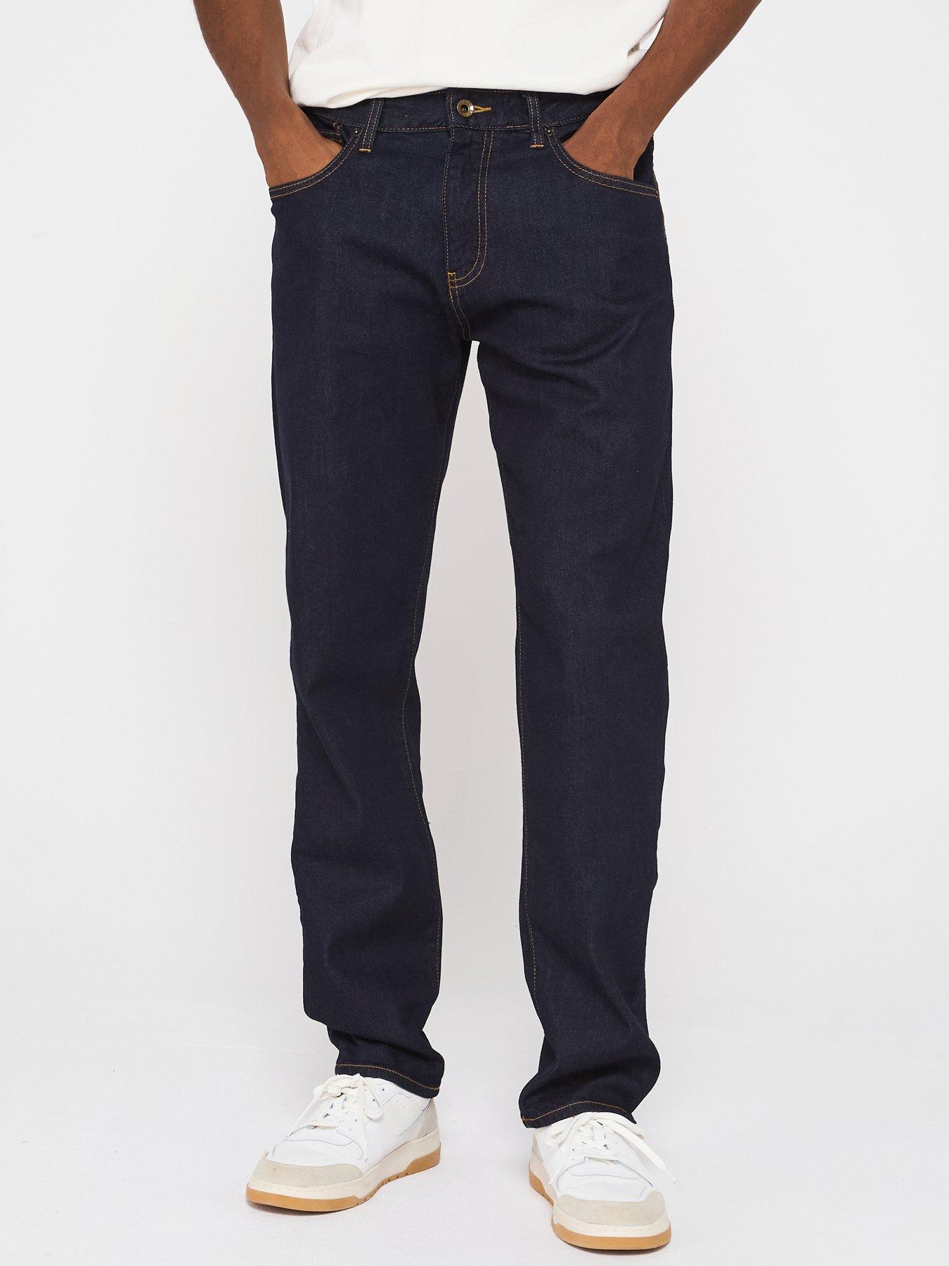 Image 1 of 4 of Armani Exchange Armani Exchange Slim Fit Jean - Dark Wash