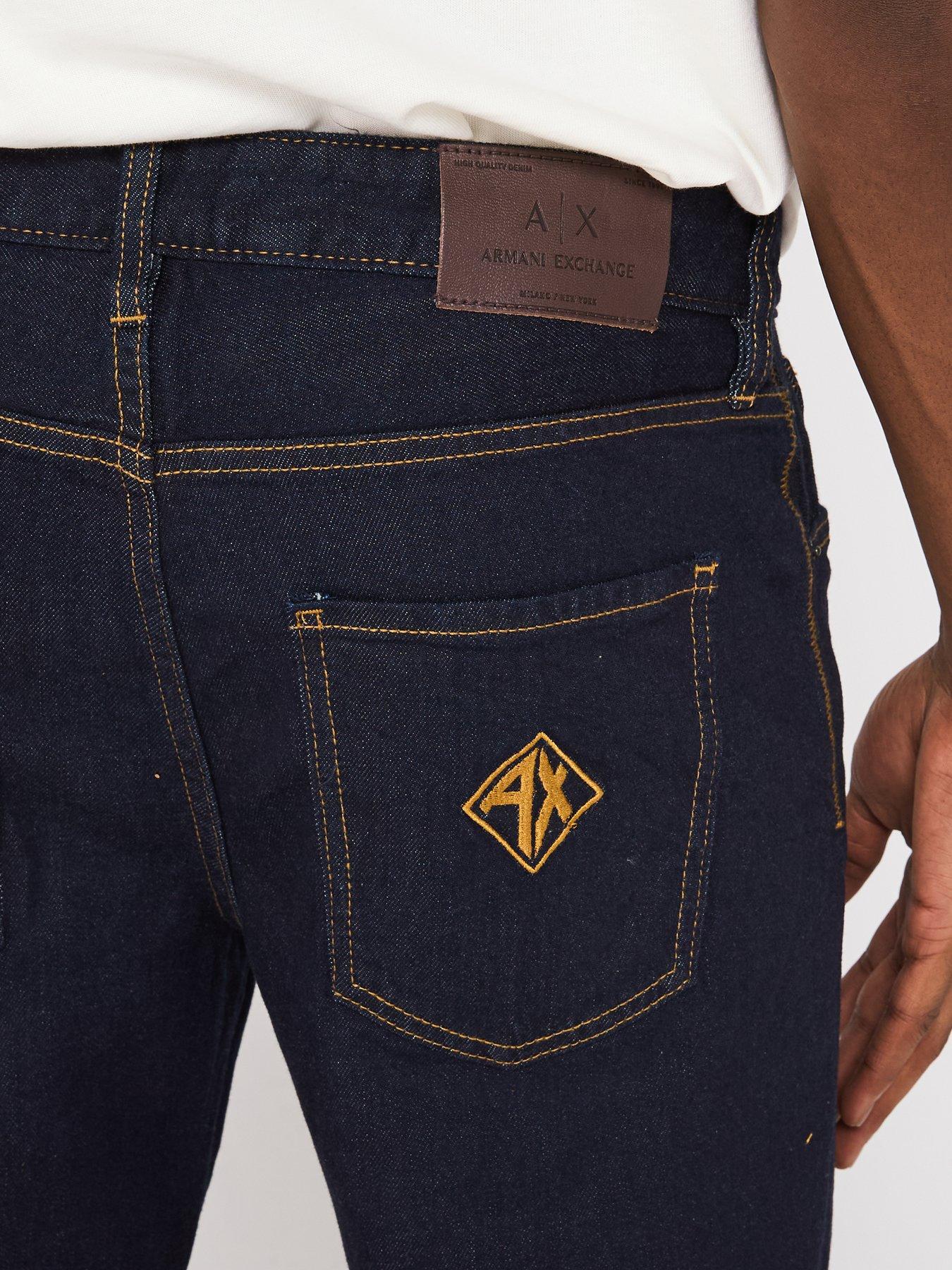 Image 4 of 4 of Armani Exchange Armani Exchange Slim Fit Jean - Dark Wash