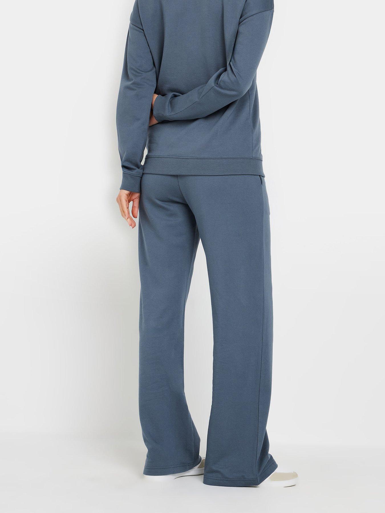 long-tall-sally-tall-wide-leg-jogger-34-bluestillFront