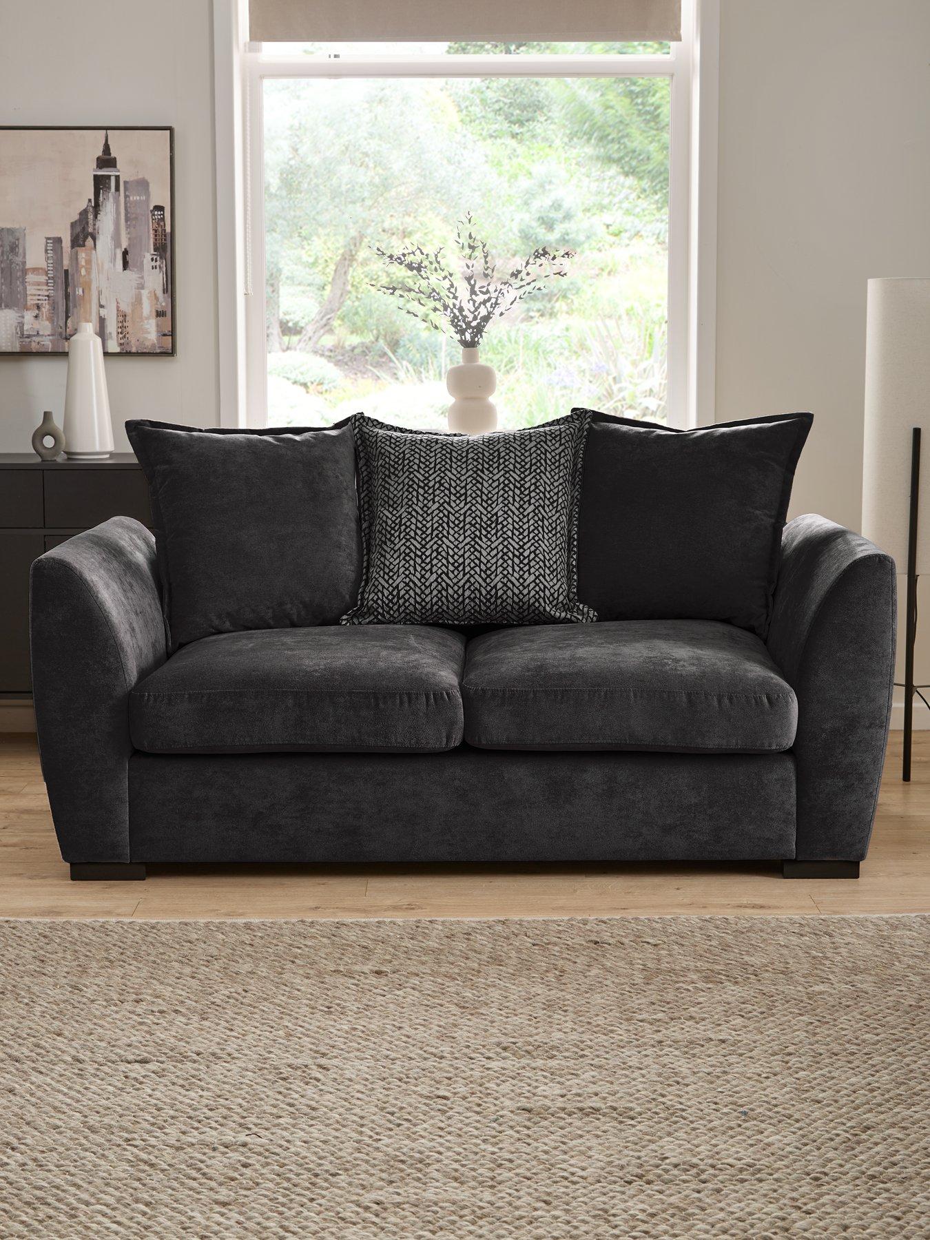 The Very Collection Havana Fabric 2 Seater Scatterback Sofa - FSC Certified