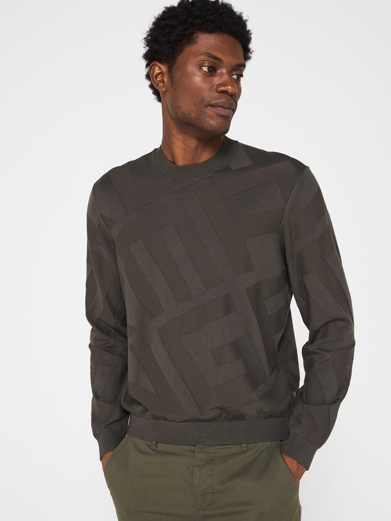 armani-exchange-crew-neck-knitted-jumper-black