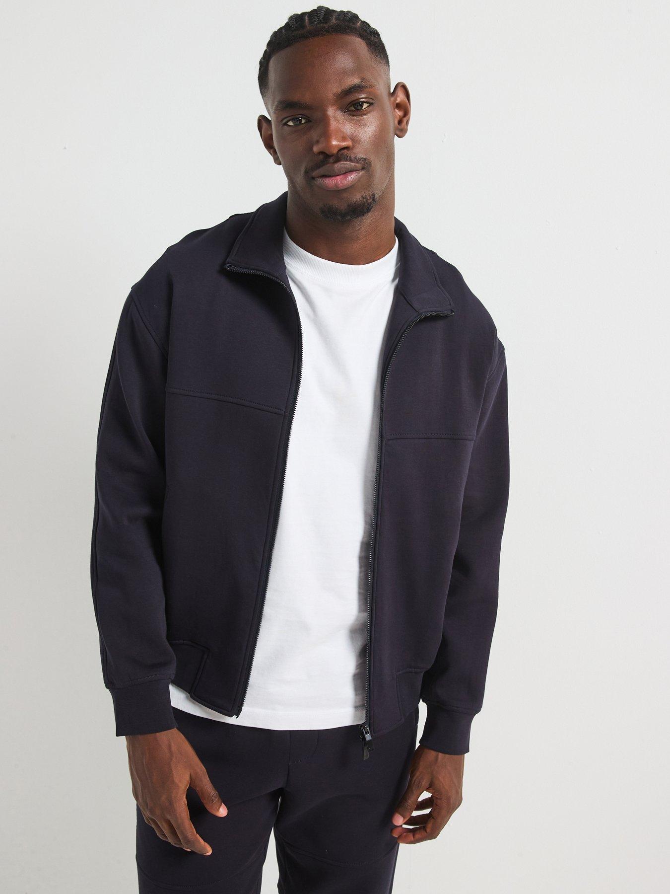 Armani Exchange Blue Edition Zip Sweat - Navy