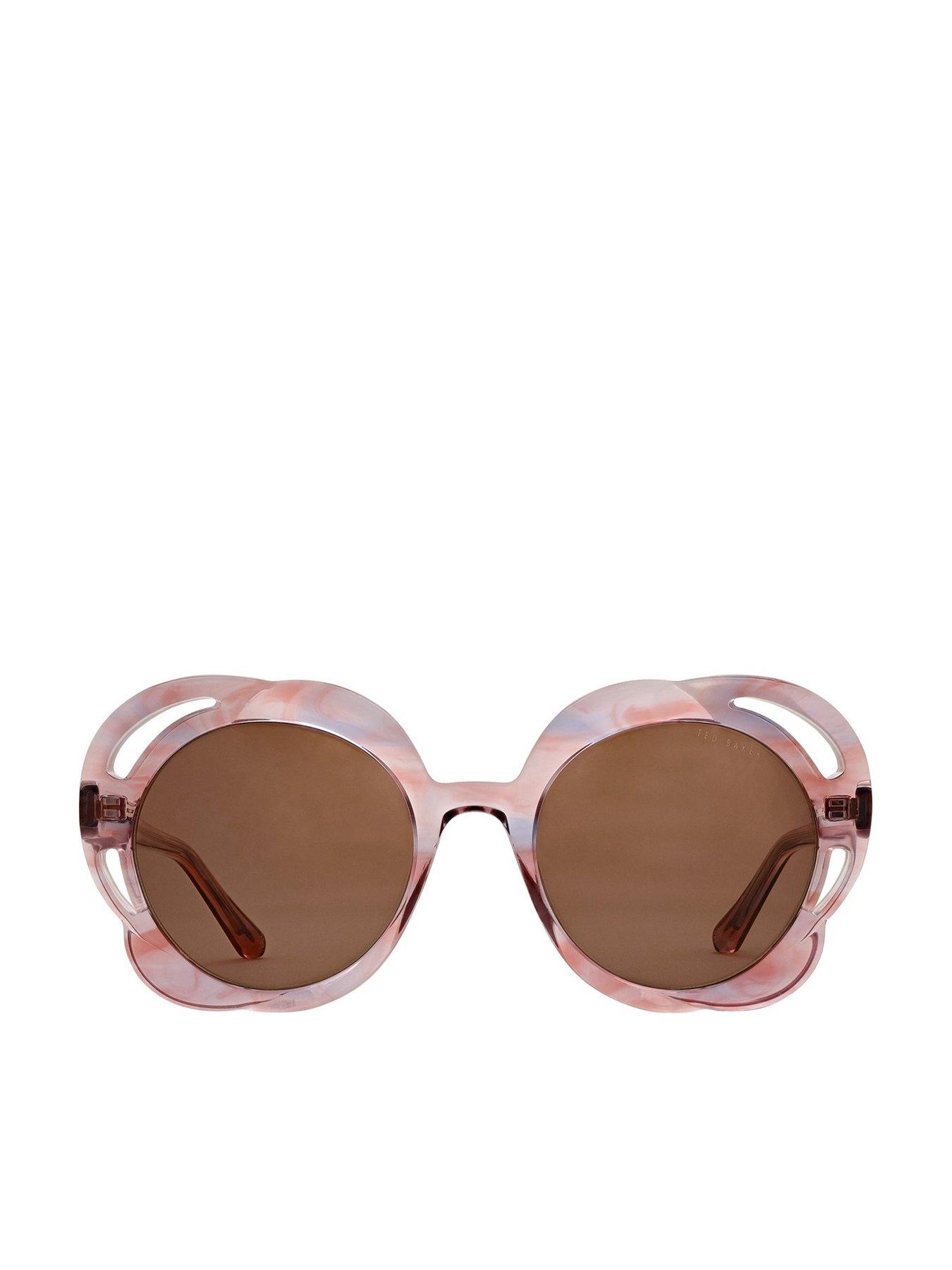 undefined Aurora Oversized Flower Frame - Pale Pink Horn
