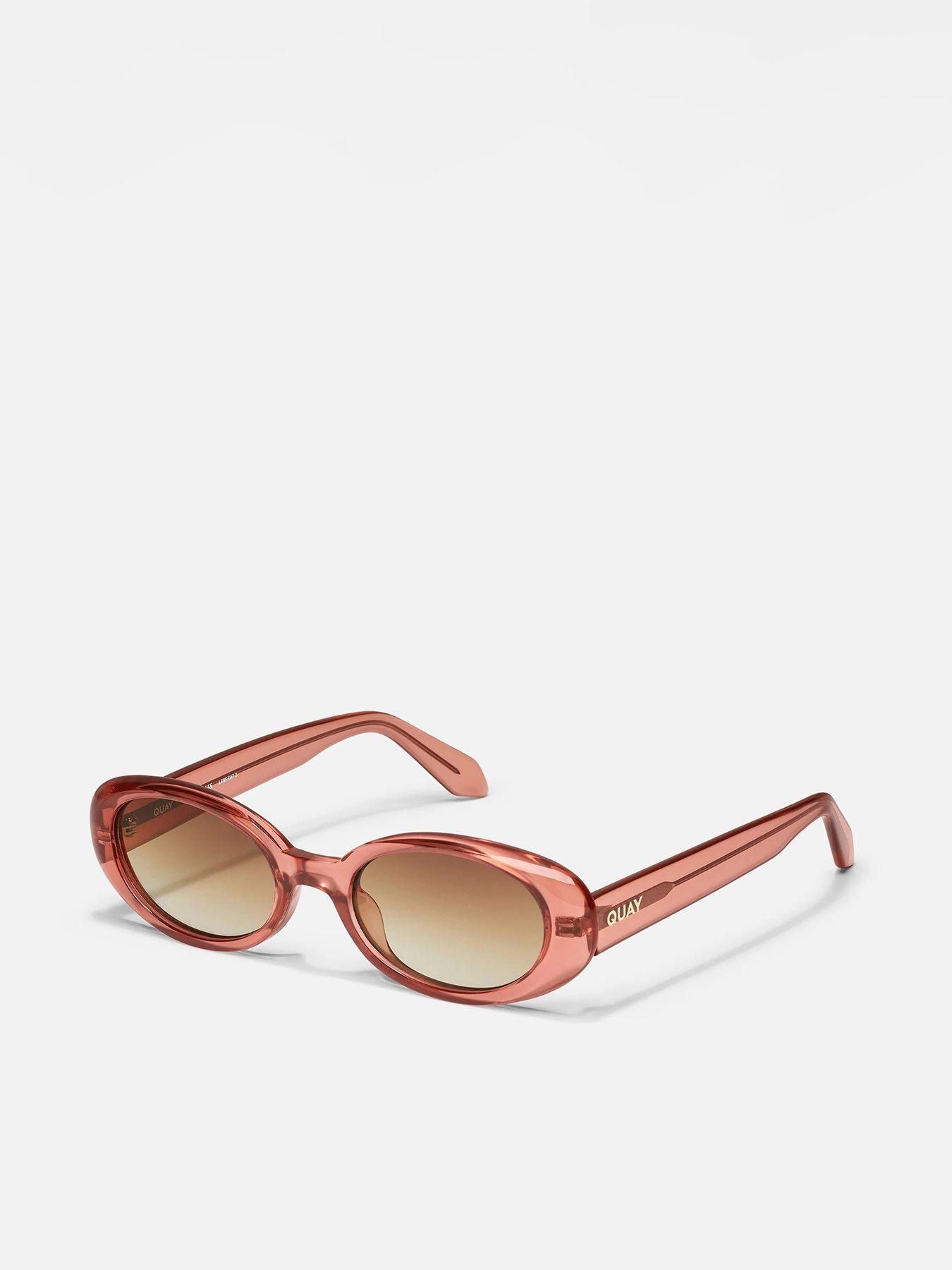 Image of QUAY AUSTRALIA Felt Cute Sunglasses - Pink