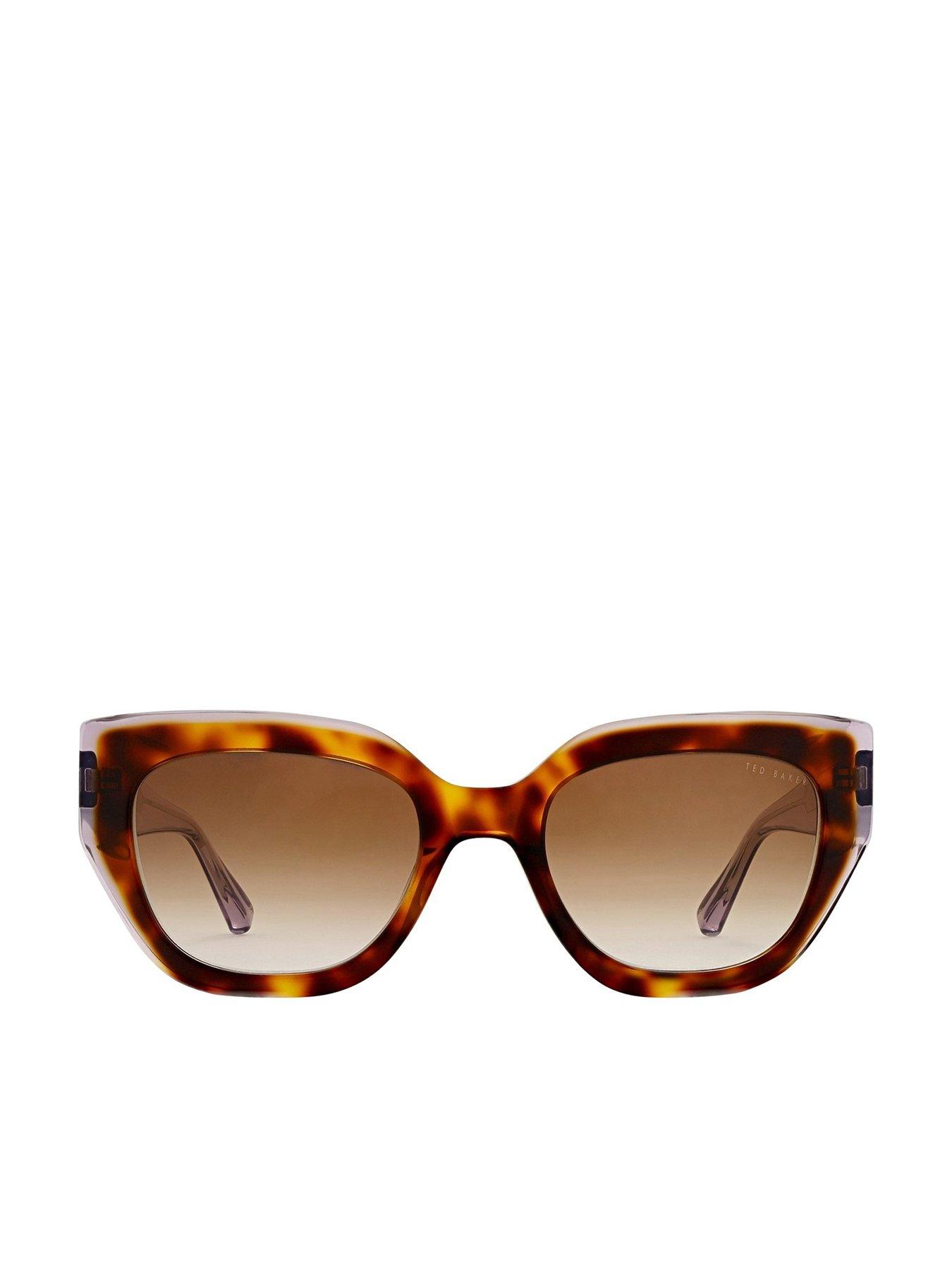 undefined Coral Angular Cat Eye - Tort/lilac