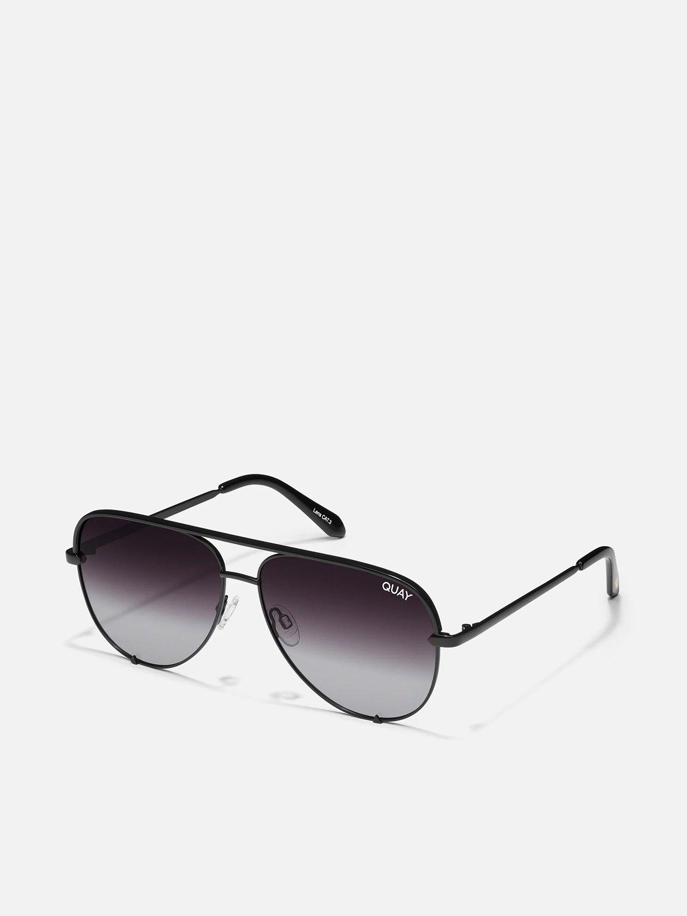 QUAY AUSTRALIA High Key Sunglasses - Black