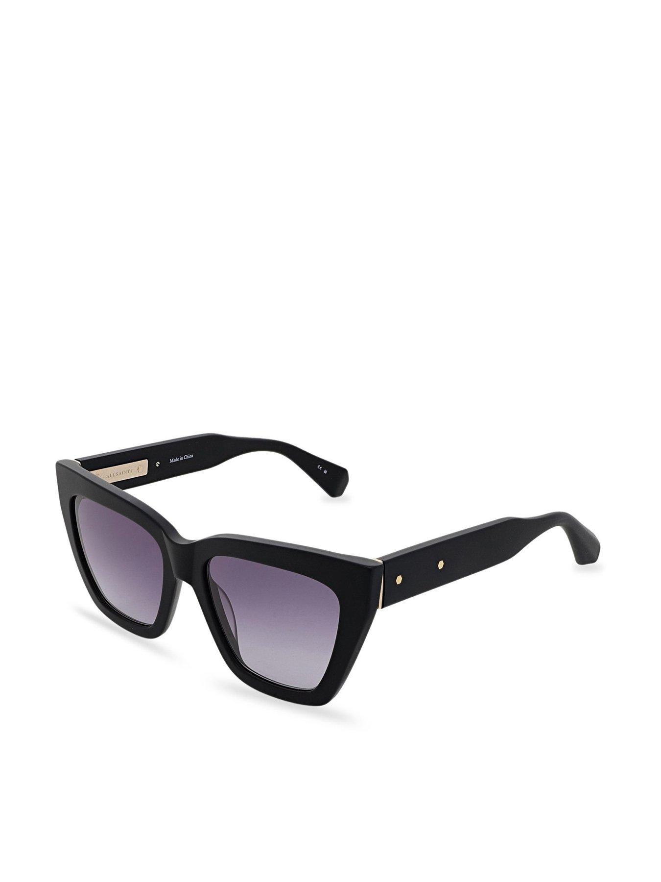 Image 1 of 2 of AllSaints Minerva Square Frame Sunglass - Black