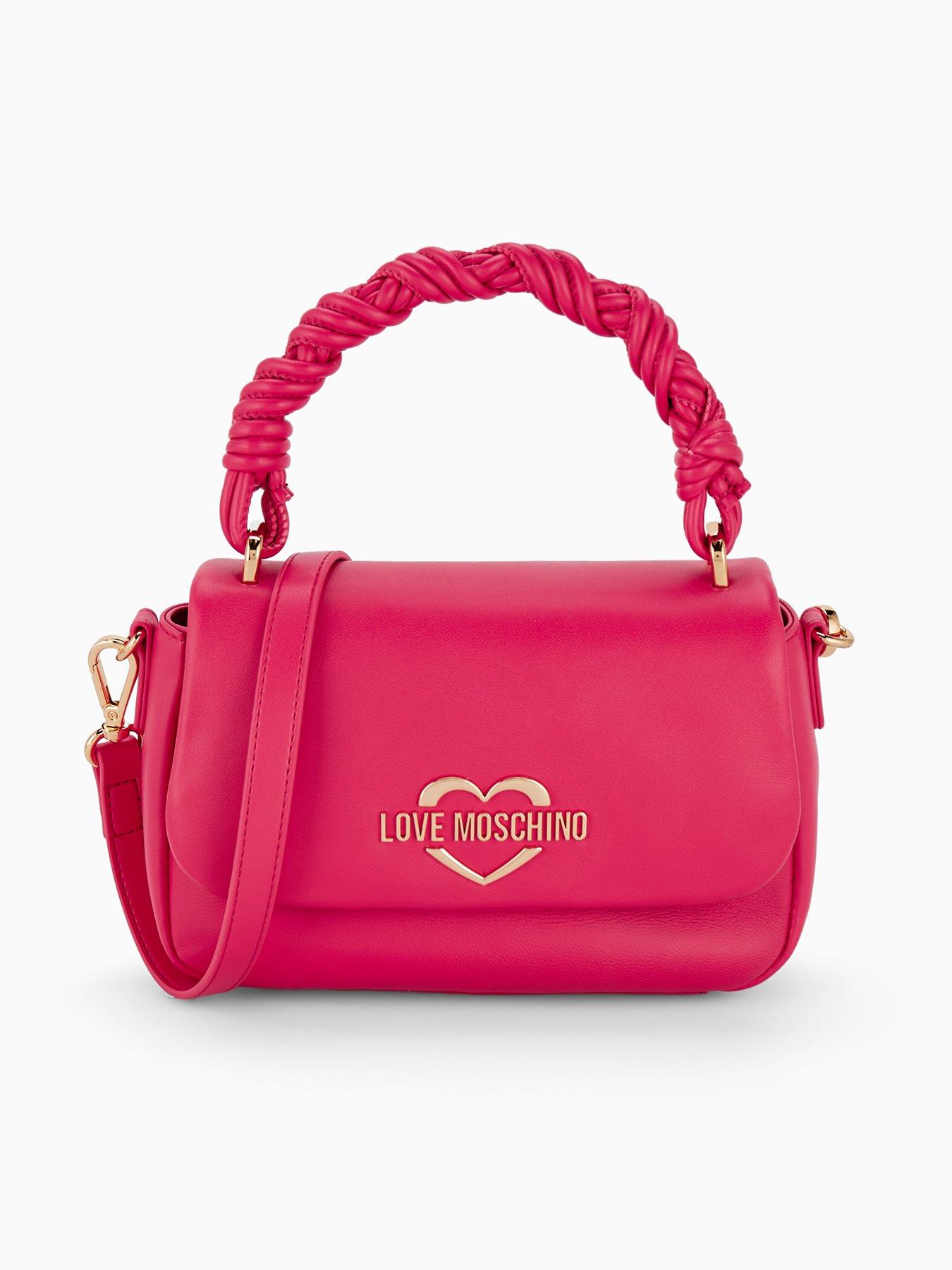 love-moschino-twisted-strap-small-flap-grab-fuchsia