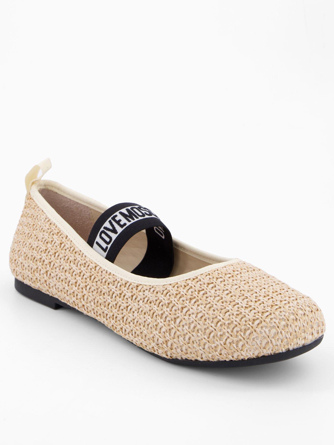undefined Raffia Straw Ballet Flat - Natural