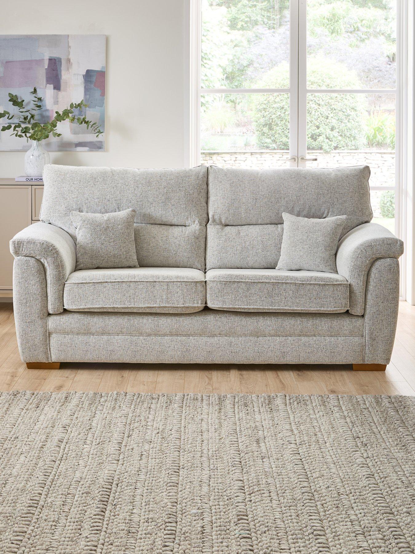 Image 1 of 7 of Very Home Padstow Fabric&nbsp;3 Seater Sofa&nbsp;- Made to order in the UK