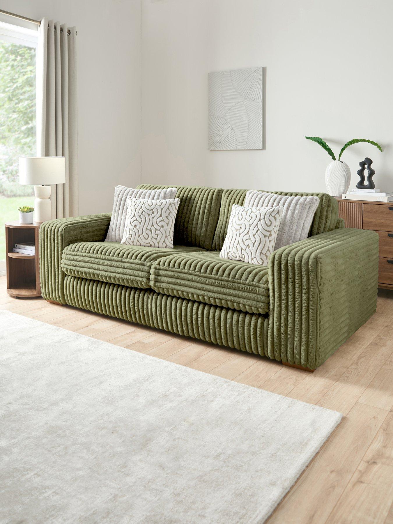 The Very Collection Cosy Faux Fur 2 Seater Sofa - Made to order in the UK