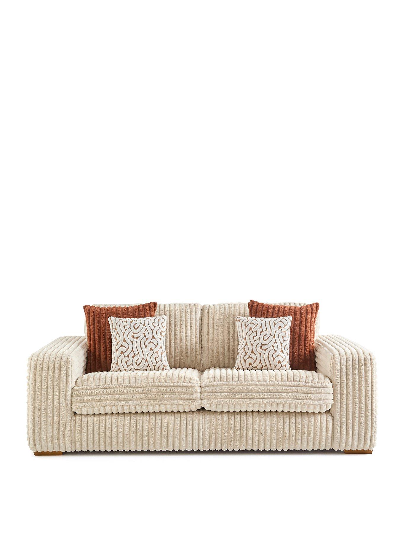 Image 2 of 7 of The Very Collection Cosy Faux Fur 2 Seater Sofa&nbsp;- Made to order in the UK