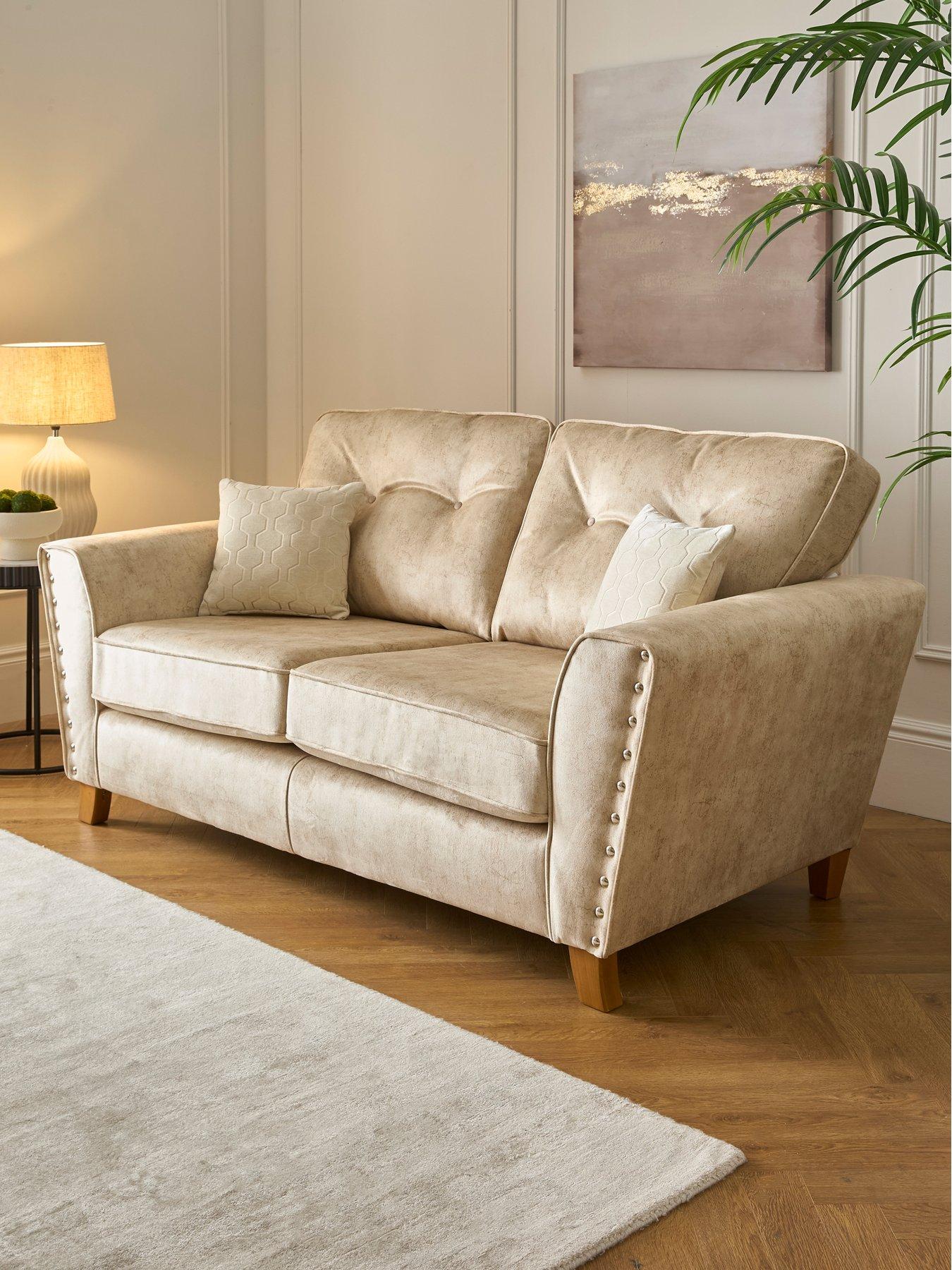 Image 1 of 7 of Very Home Amaya Fabric 2 Seater Sofa&nbsp;- Made to order in the UK
