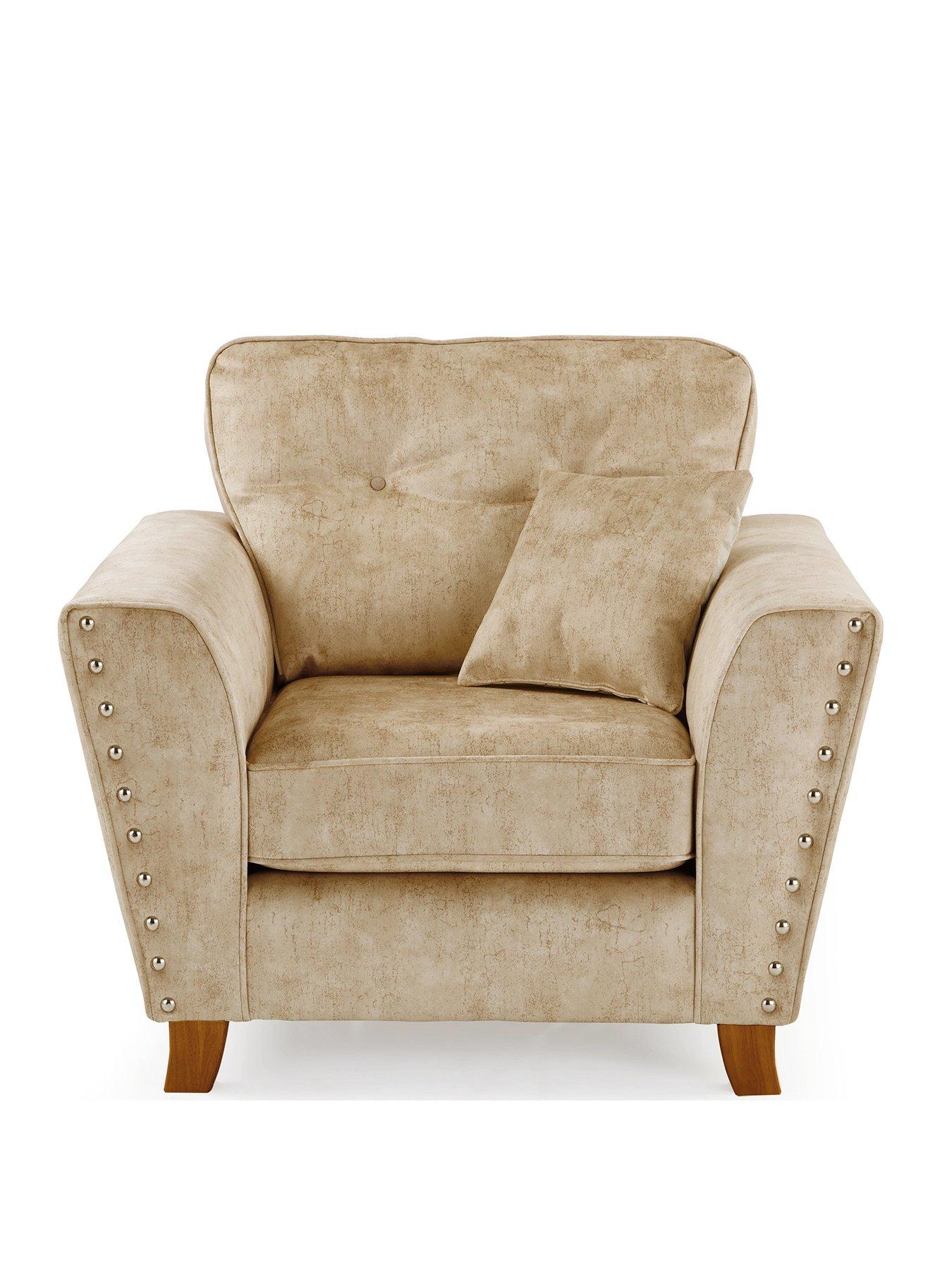 Image 2 of 7 of Very Home Amaya Fabric&nbsp;Armchair&nbsp;- Made to order in the UK