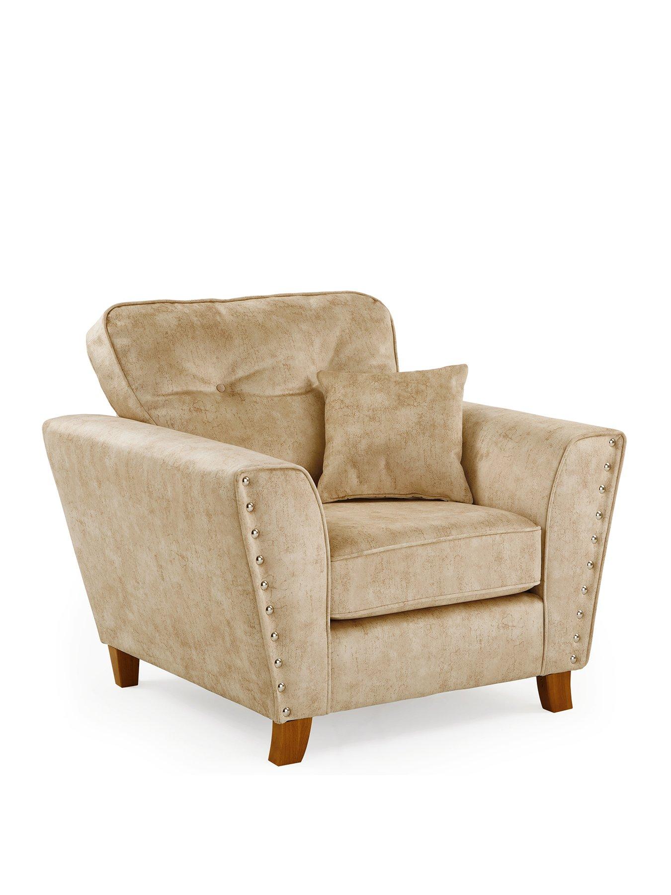 Image 3 of 7 of Very Home Amaya Fabric&nbsp;Armchair&nbsp;- Made to order in the UK