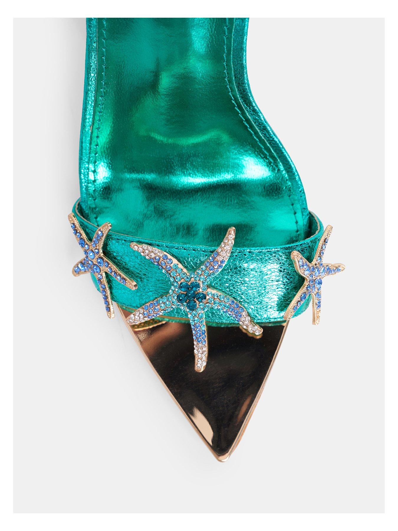 public-desire-starfish-heel-turquoise-metallicoutfit