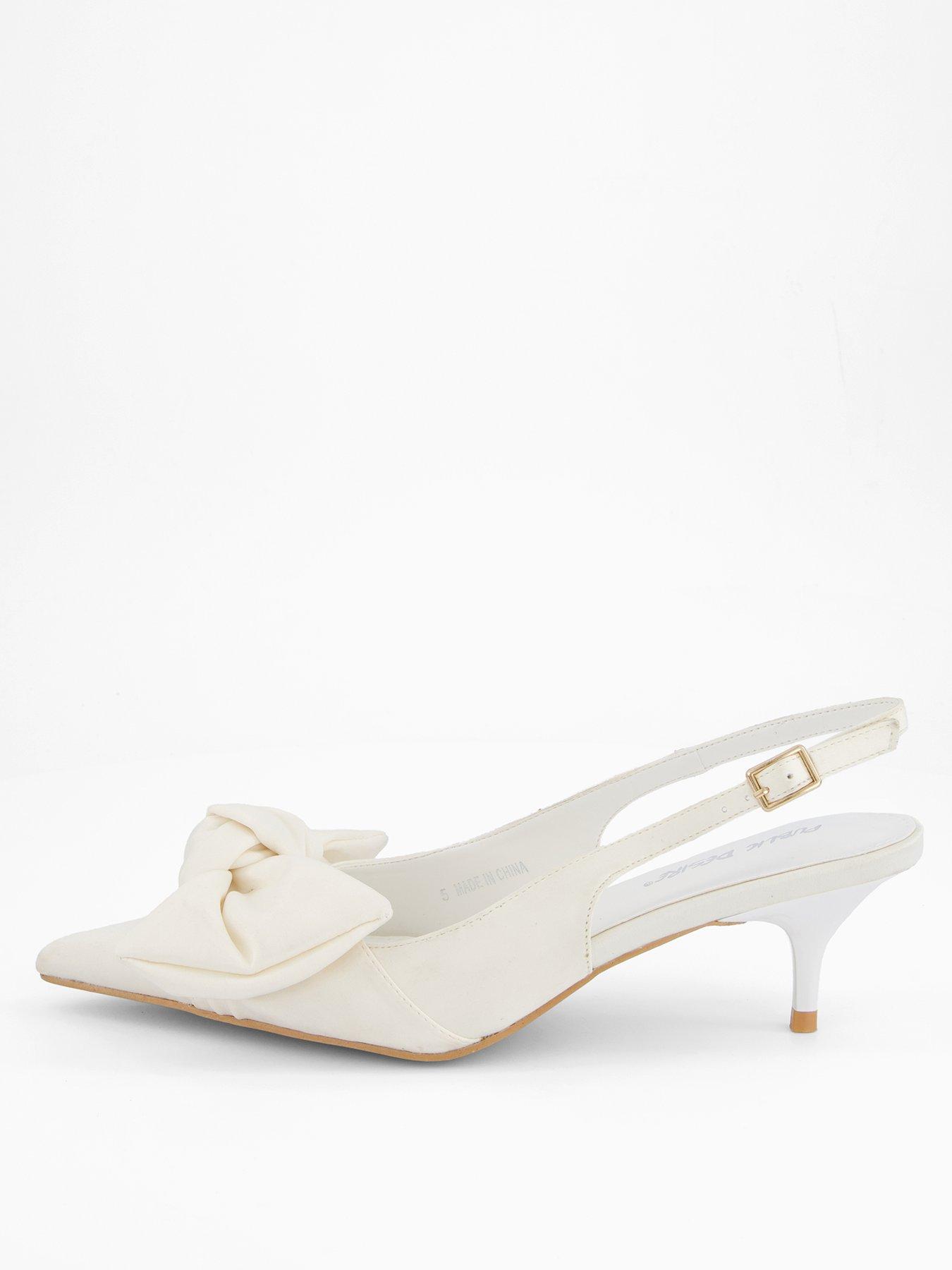 public-desire-iris-bow-detail-kitten-heel-ivory-satinstillFront