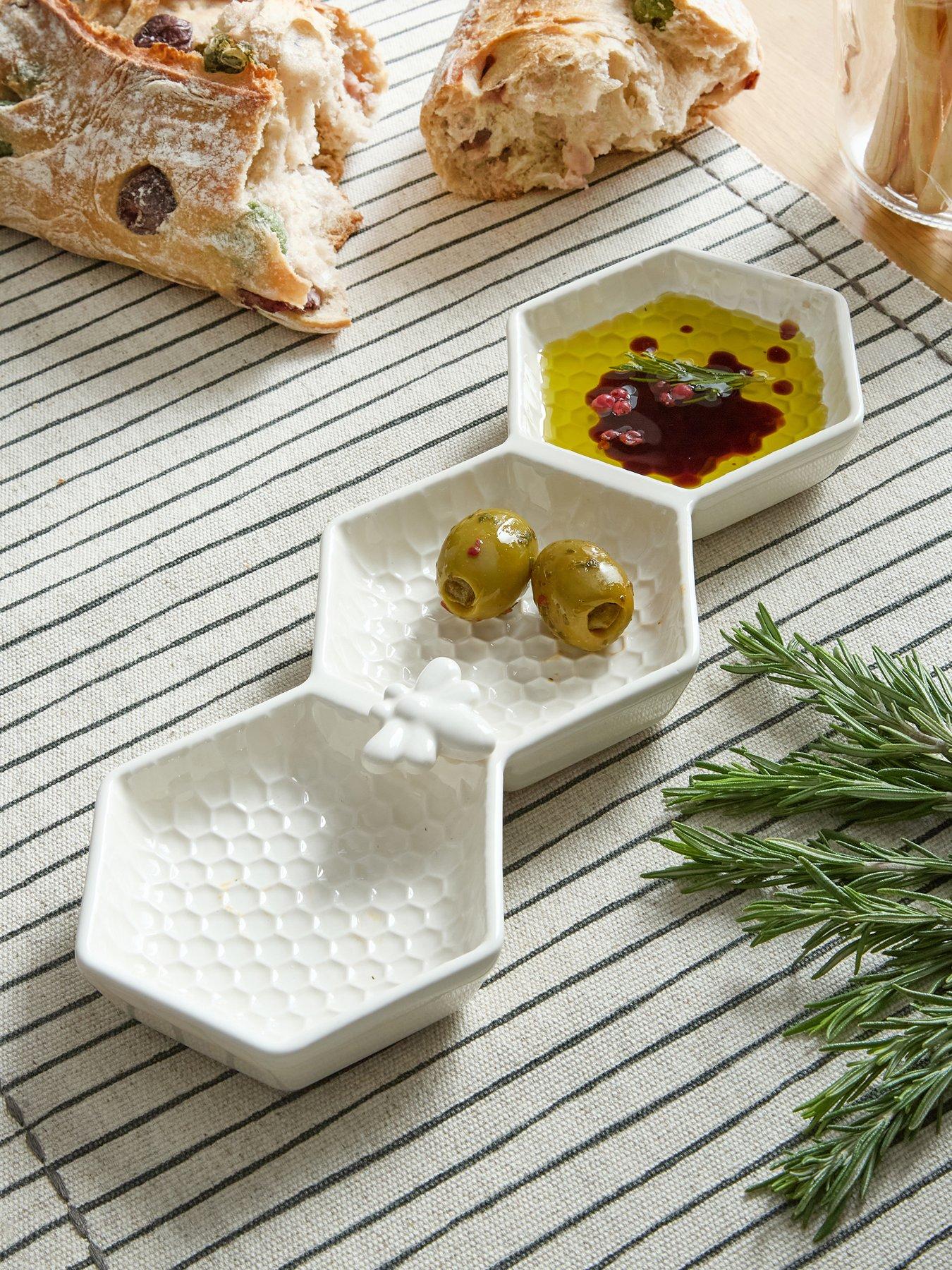 very-home-bee-3-section-honeycomb-dip-dish