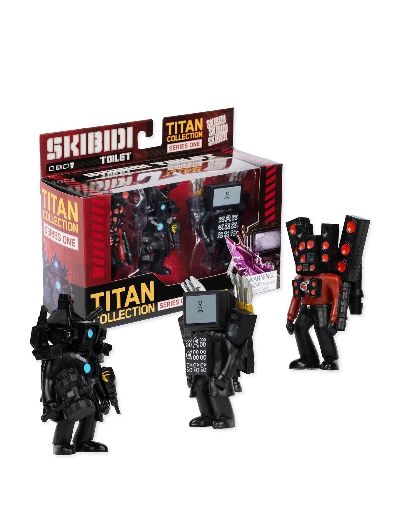 Image 1 of 8 of Skibidi Toilet Skibidi Toilet Titan 3 Pack