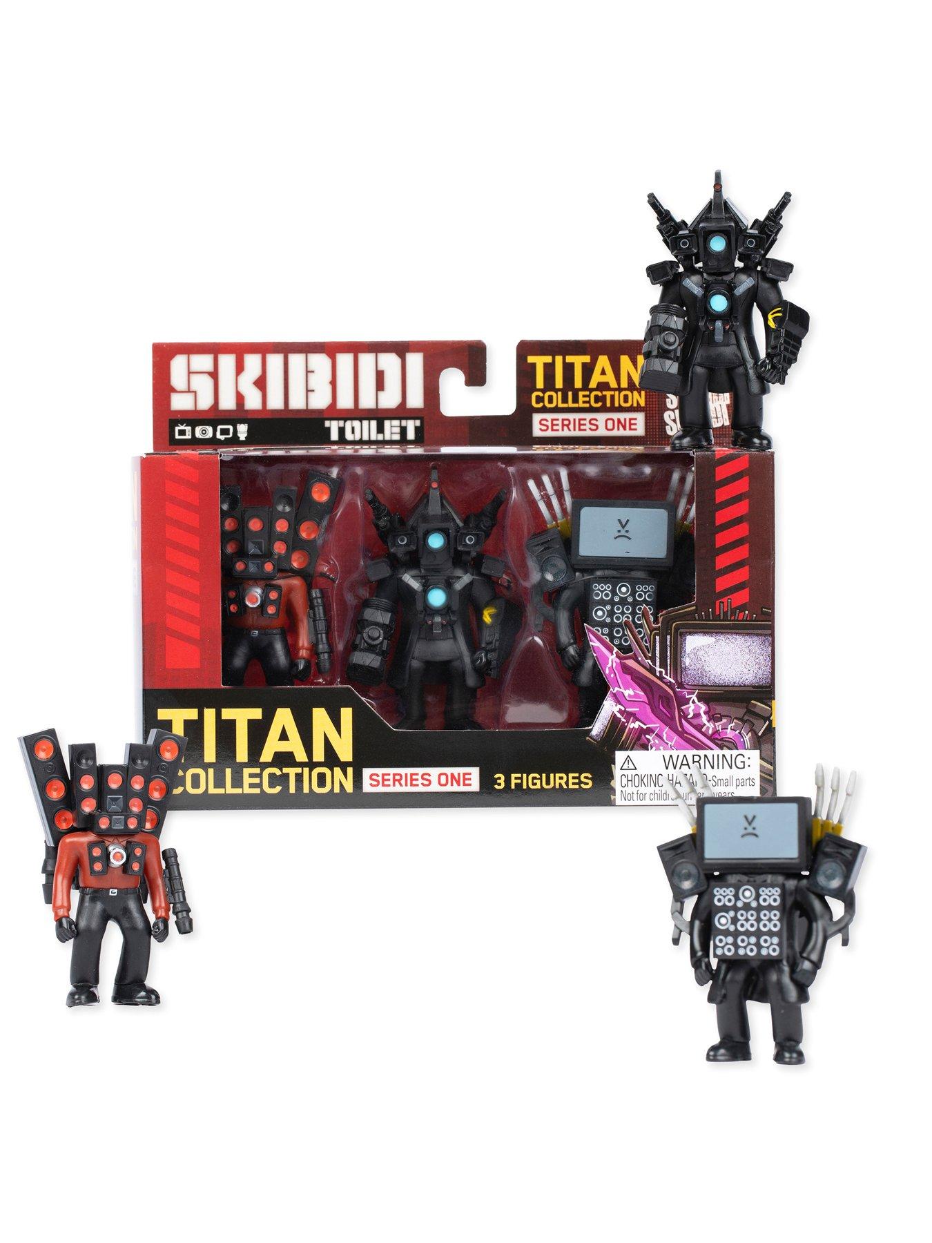 Image 3 of 8 of Skibidi Toilet Skibidi Toilet Titan 3 Pack
