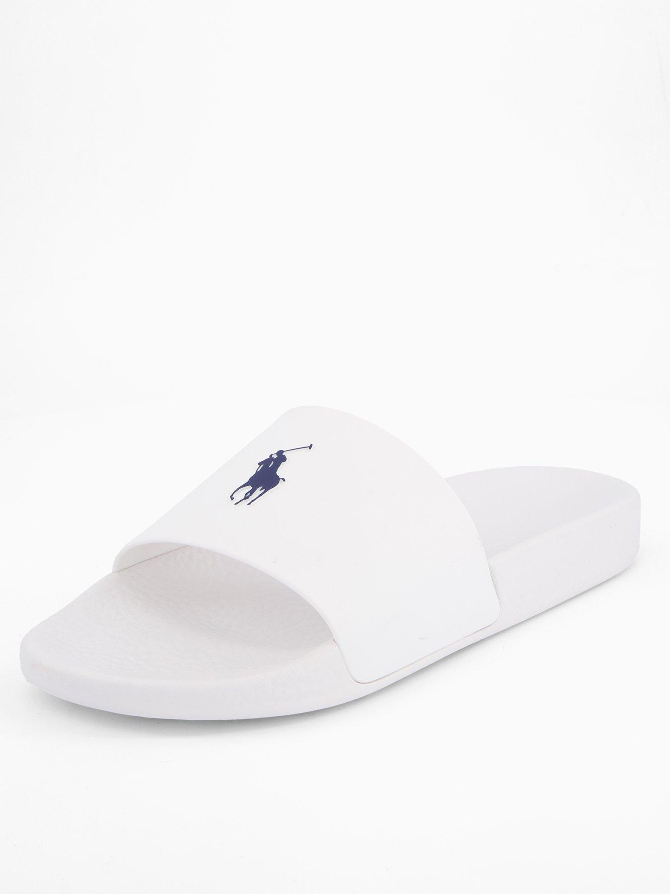 Polo Ralph Lauren Pool Slider - White