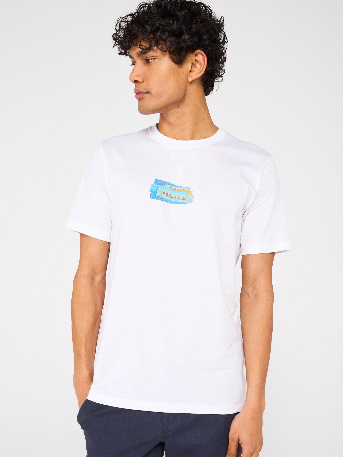 ps-paul-smith-regular-fit-short-sleeve-logo-t-shirt-whitefront