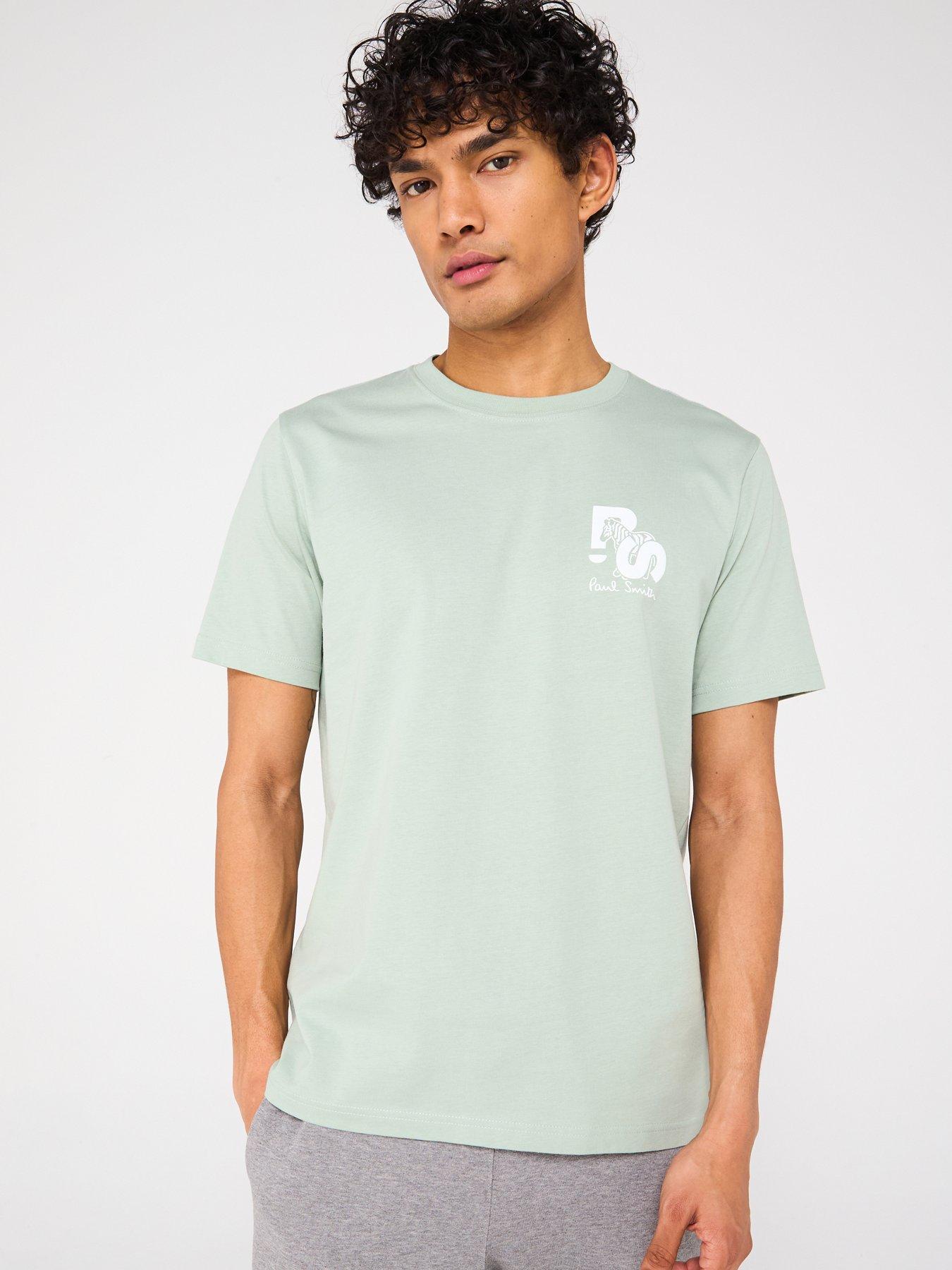 ps-paul-smith-regular-fit-short-sleeve-zebra-logo-t-shirt-green