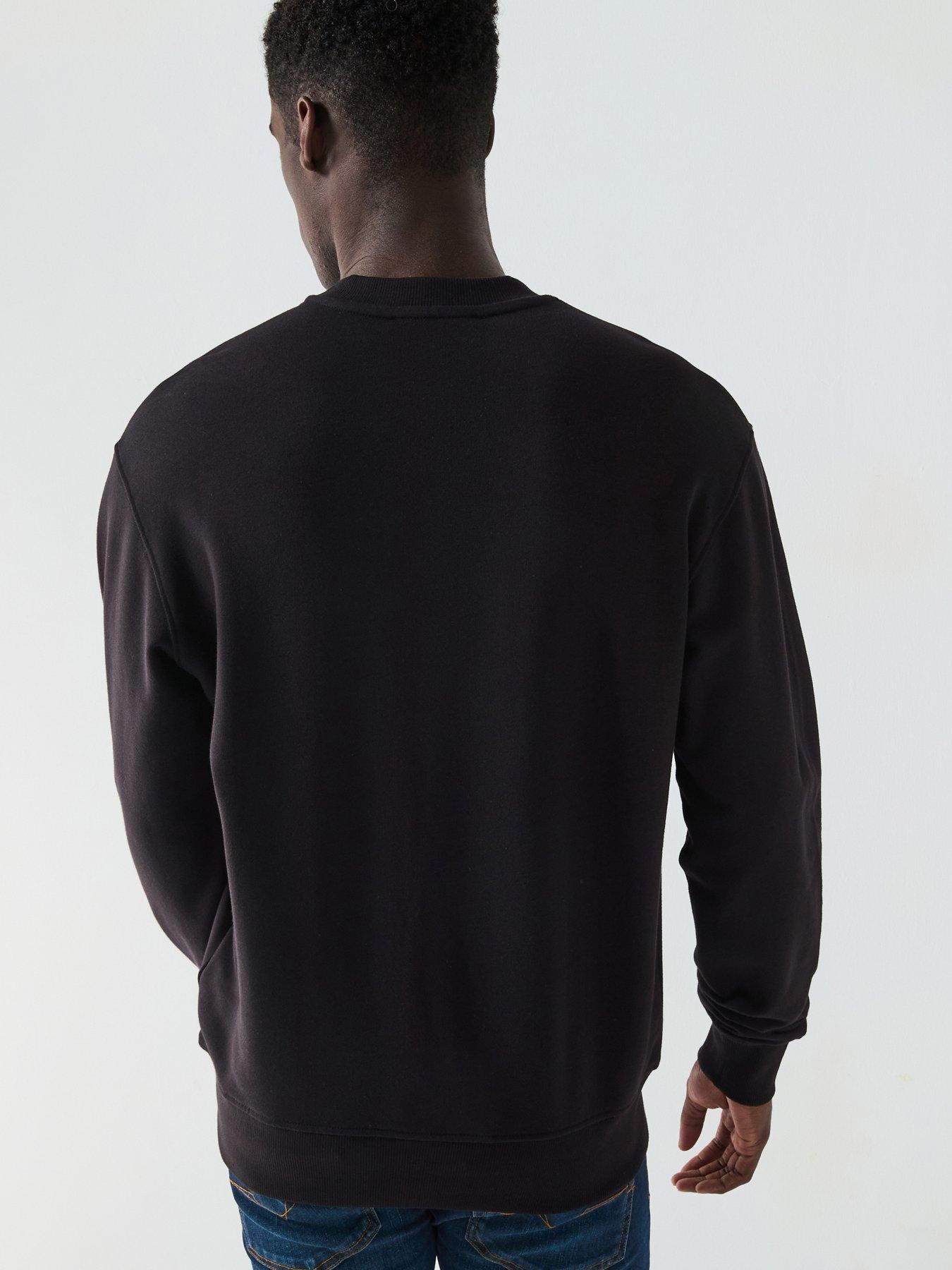 versace-jeans-couture-v-emblem-foil-print-sweatshirt-blackstillFront