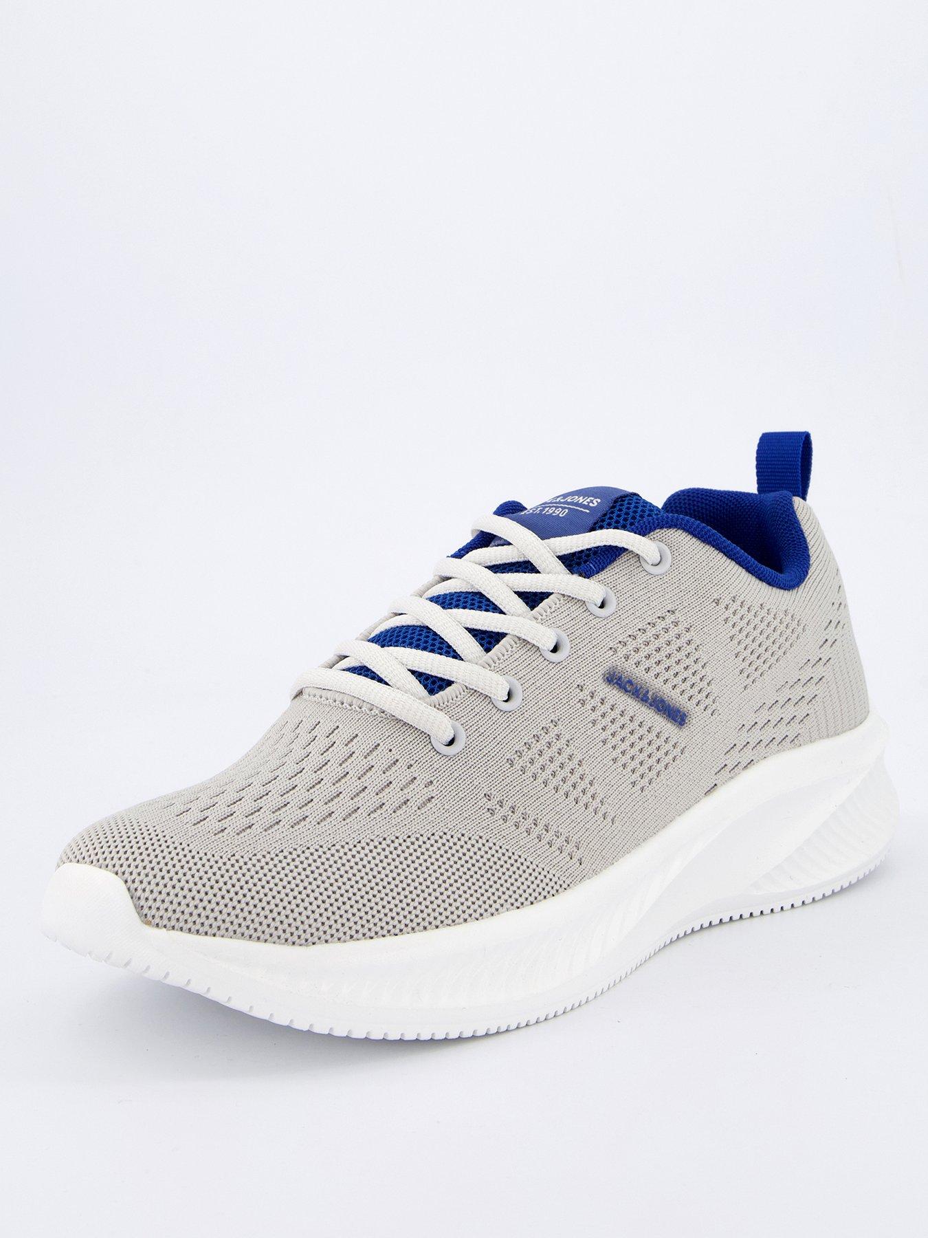 Image 2 of 7 of Jack & Jones Croxley Knit Trainers - Grey