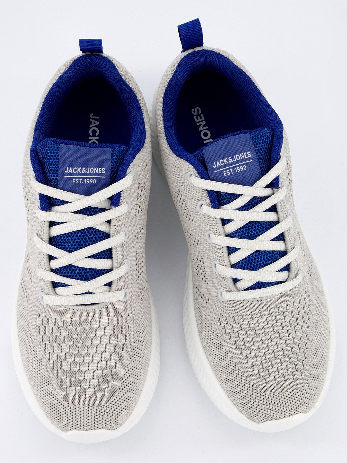 Image 3 of 7 of Jack & Jones Croxley Knit Trainers - Grey